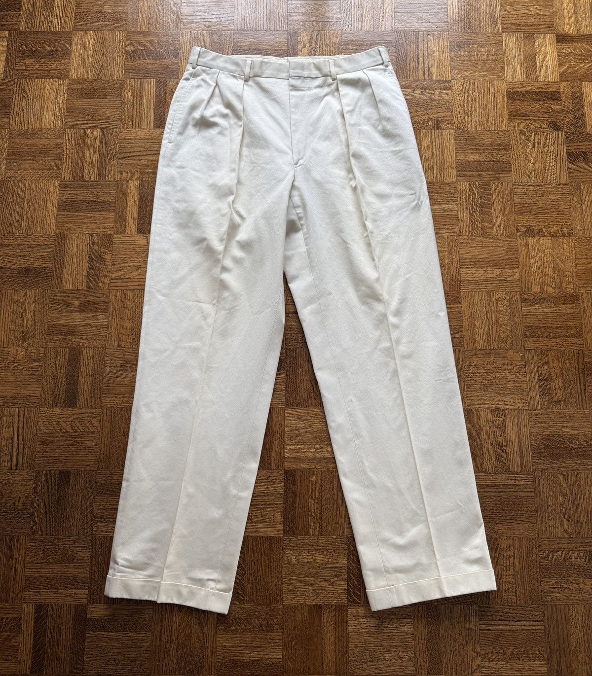 Ralph Lauren Vintage 70s Ralph Lauren Pleated Trousers Size US 34 / EU 50 - 1 Thumbnail