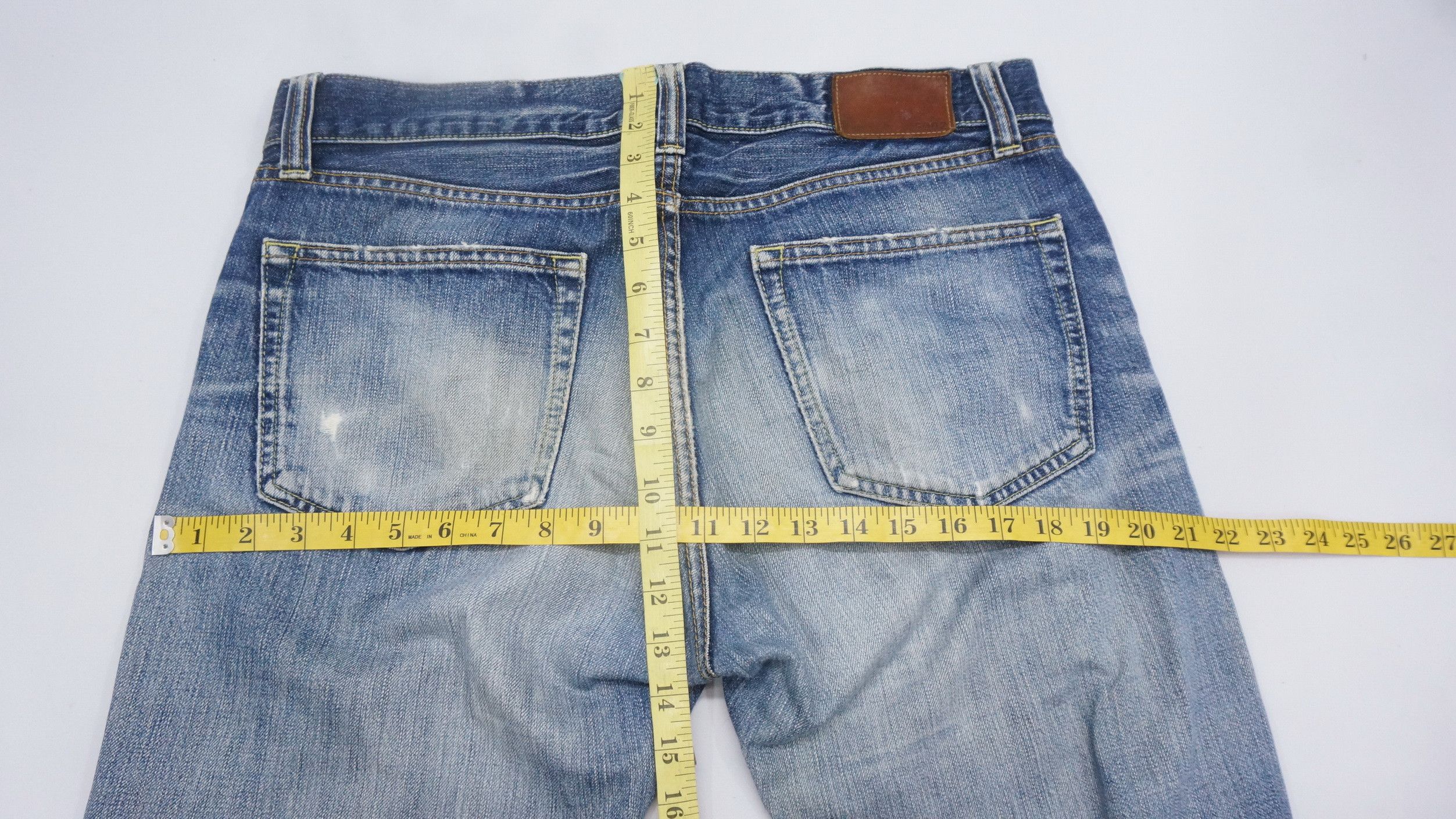 Japanese Brand Uniqlo Jeans UJ S002 Distressed Ripped Vintage Jeans W34 Size US 34 / EU 50 - 12 Thumbnail
