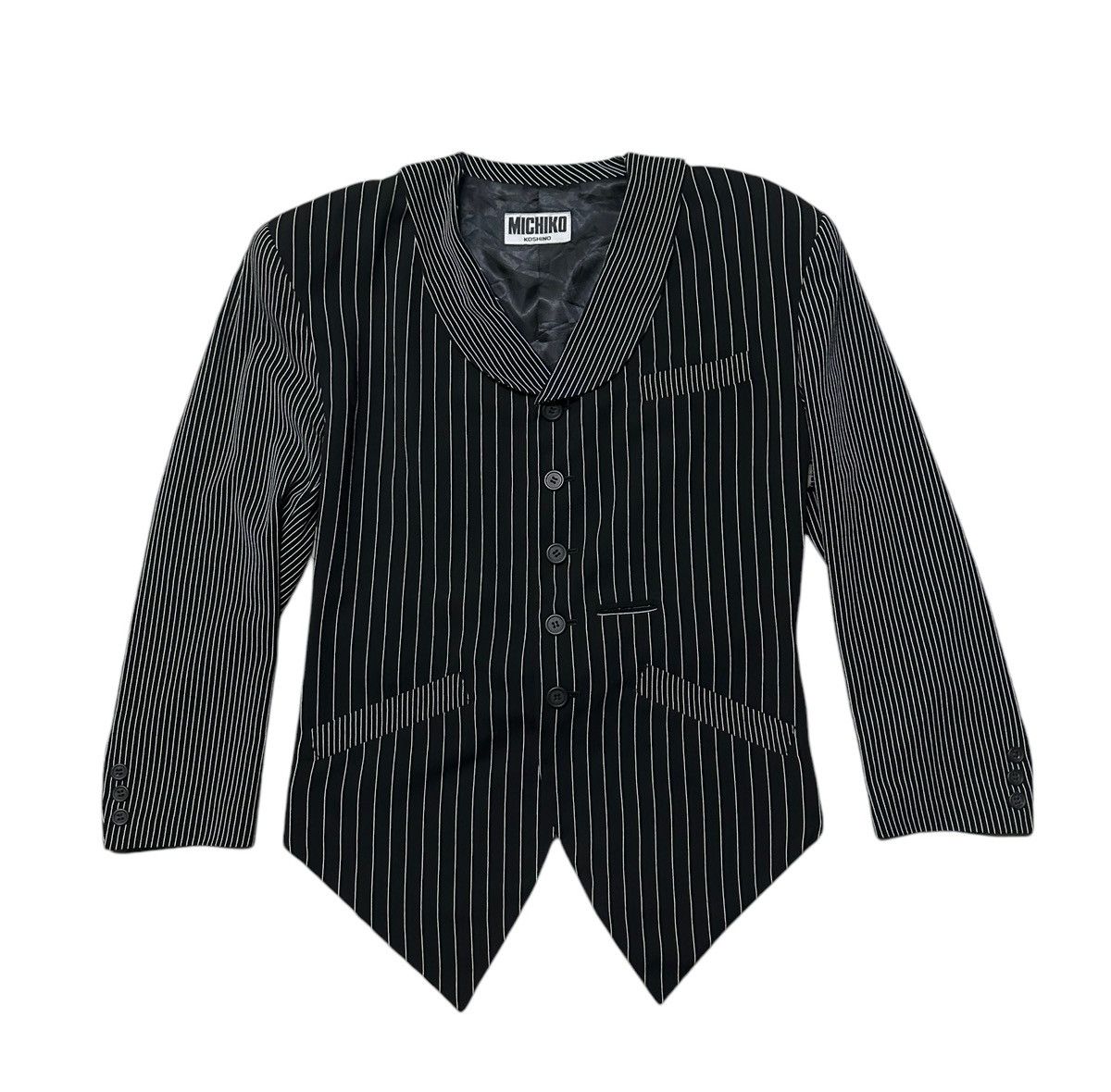 Japanese Brand × Michiko Koshino × Michiko Koshino London Michiko koshino blazer Size L / US 10 / IT 46 - 1 Thumbnail