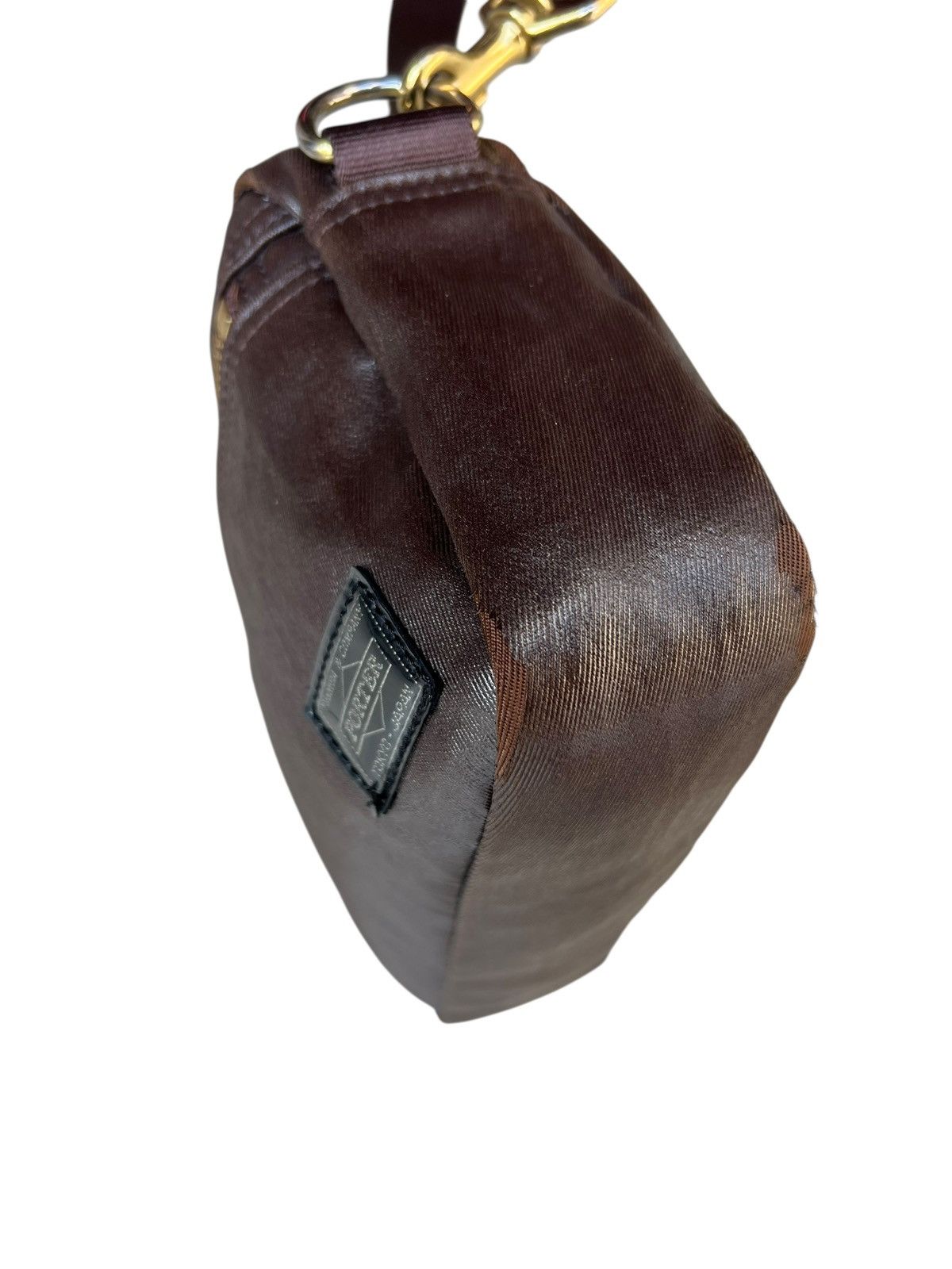Porter By Yoshida Japan Distressed Coated Waxed Mini Bag