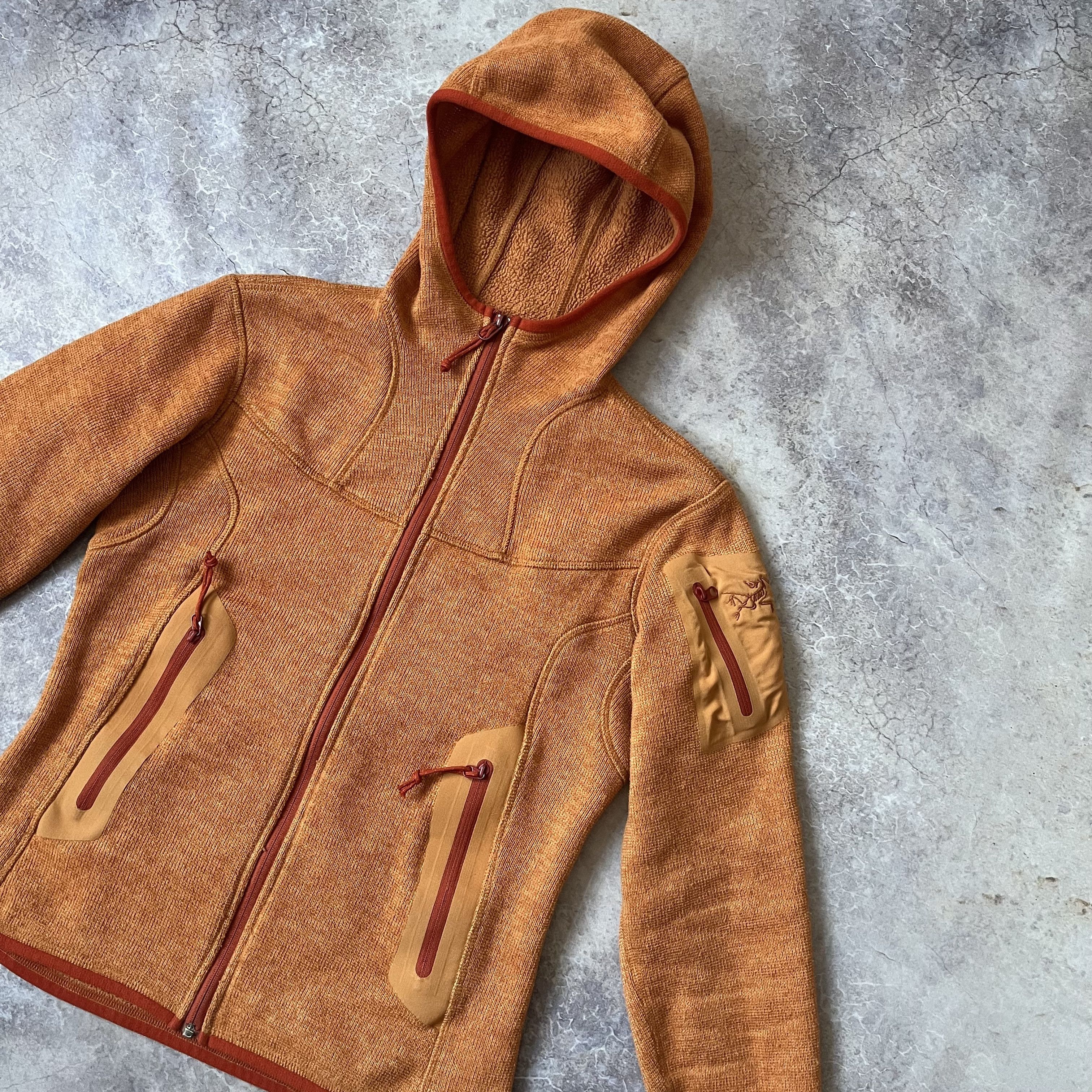 VINTAGE 🔥ARC’TERYX ZIP UP HOODIE POLARTEC FLEECE