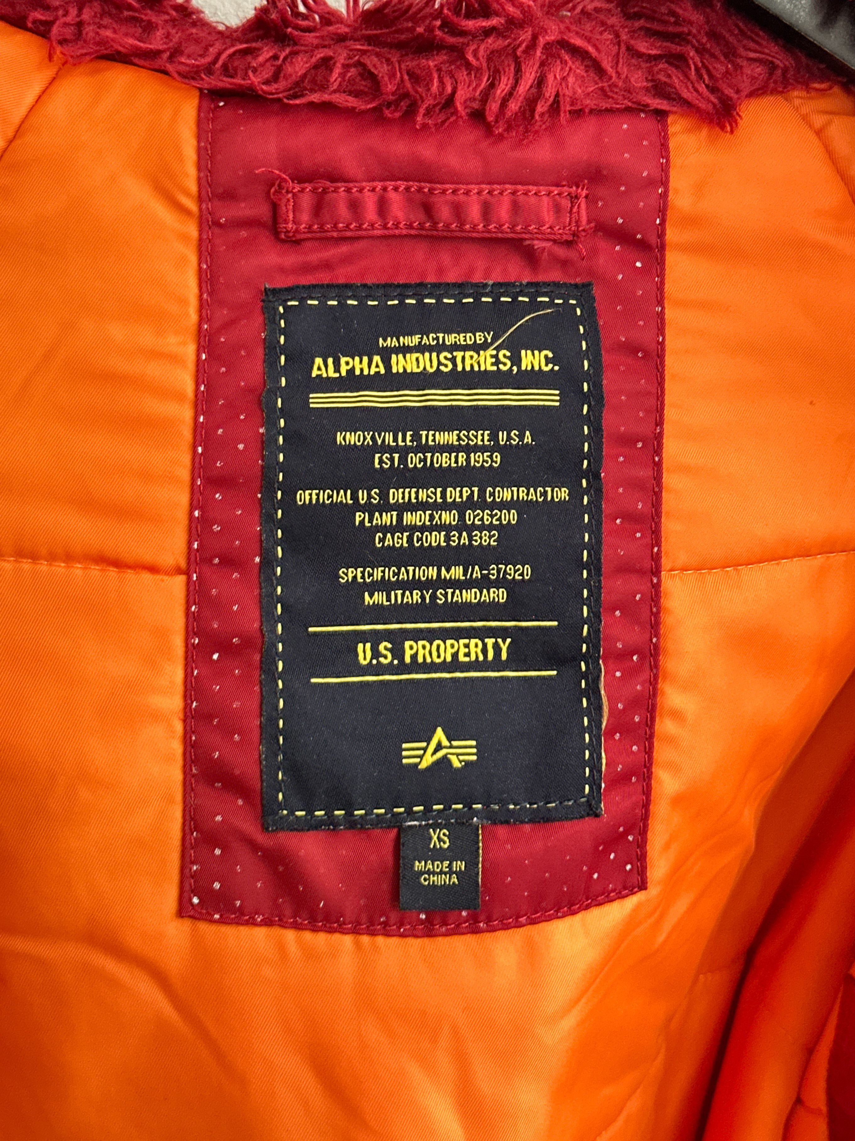 Alpha Industries × Vintage Alpha Industries Parka Coat Jacket Size XS / US 0-2 / IT 36-38 - 8 Thumbnail
