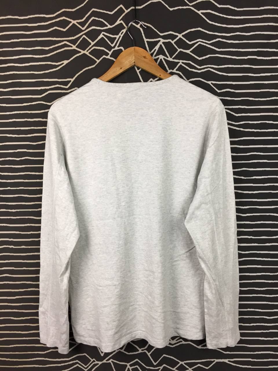 Kent & Curwen Kent & Curwen Heather Grey Long Sleeve Pocket Tee Size US M / EU 48-50 / 2 - 7 Thumbnail