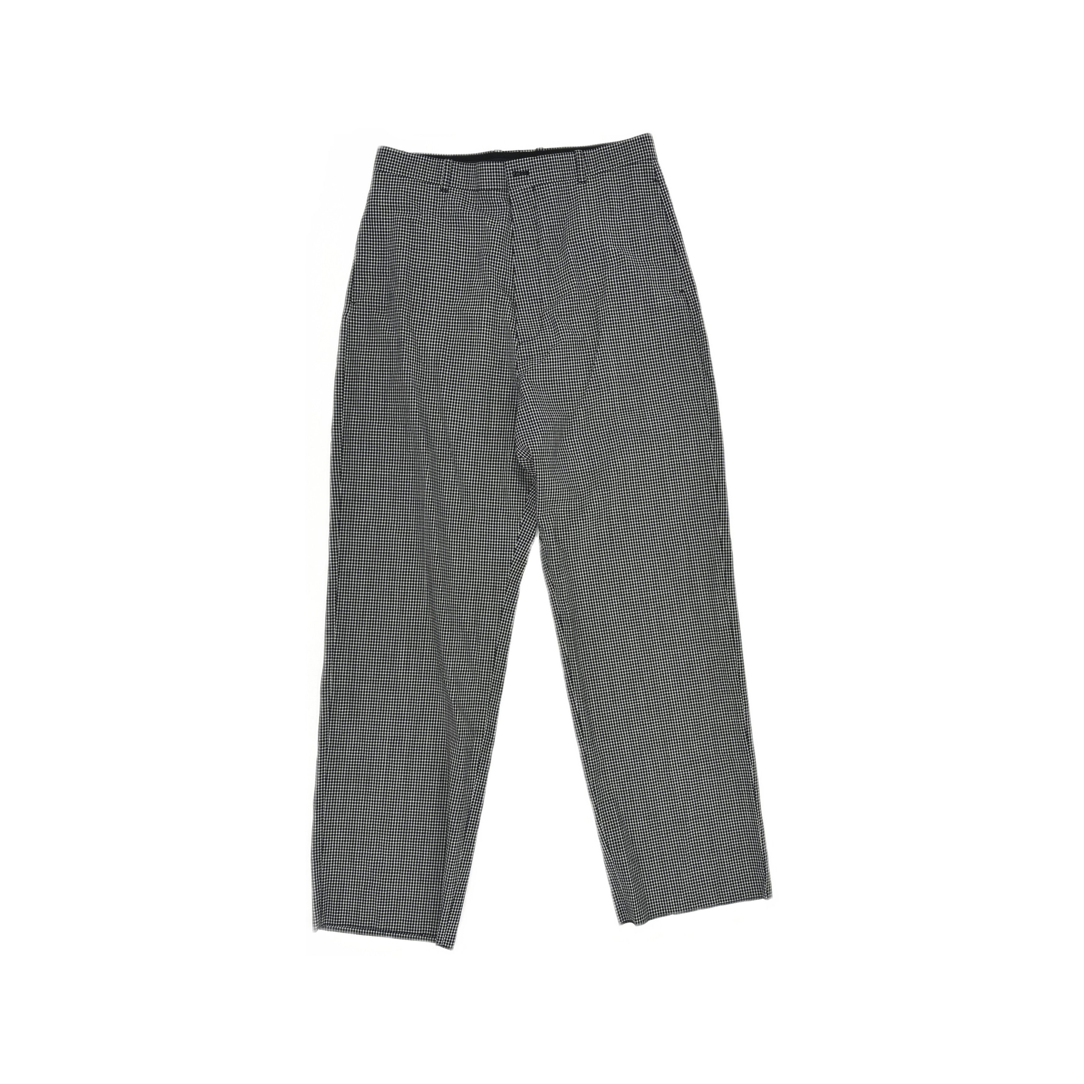 Balenciaga Balenciaga Check Wool Wide Leg Trousers 46 Size US 30 / EU 46 - 1 Thumbnail