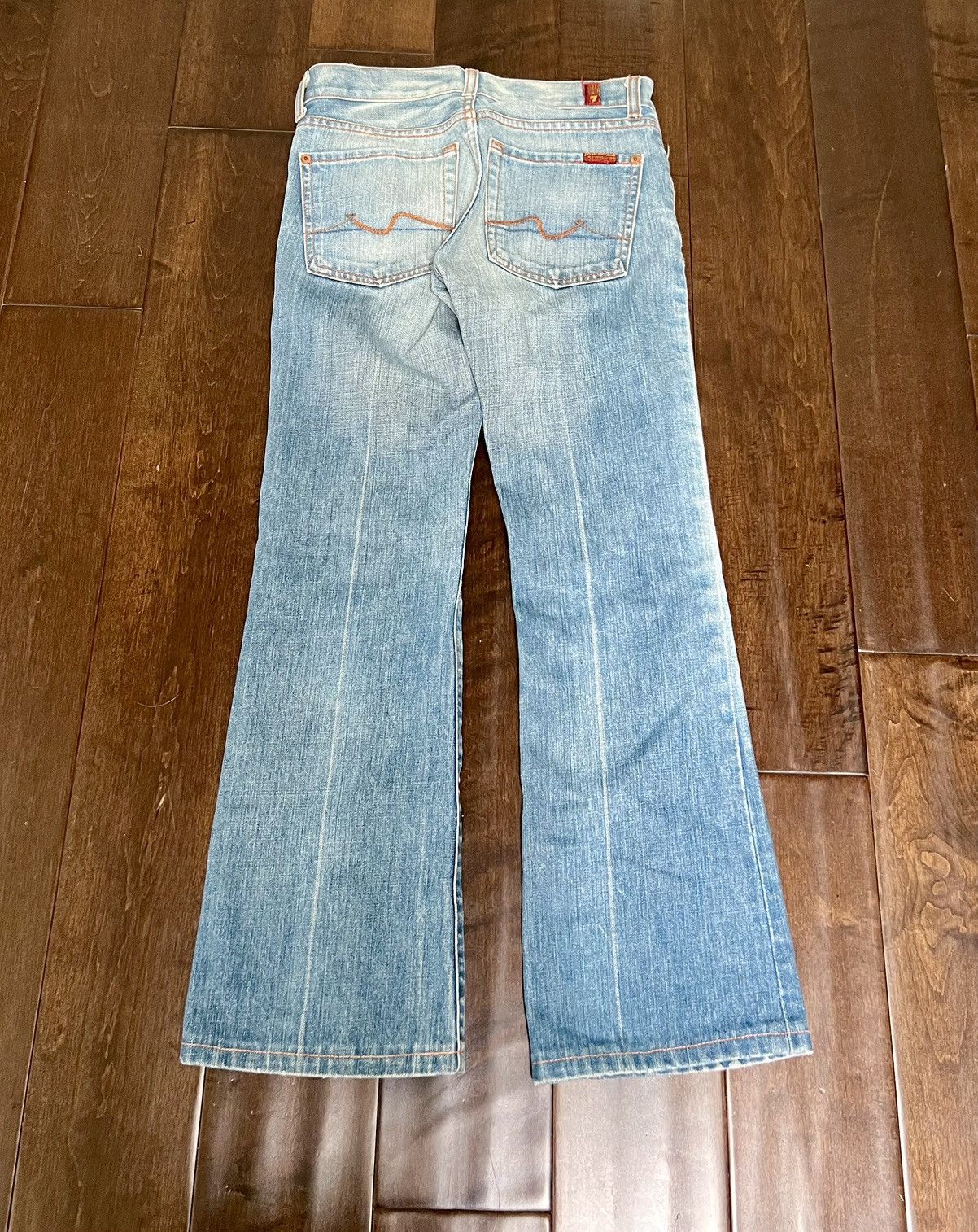7 For All Mankind 7 for all mankind vintage denim size 24 great condition Size 24" / US 00 / IT 34 - 6 Thumbnail