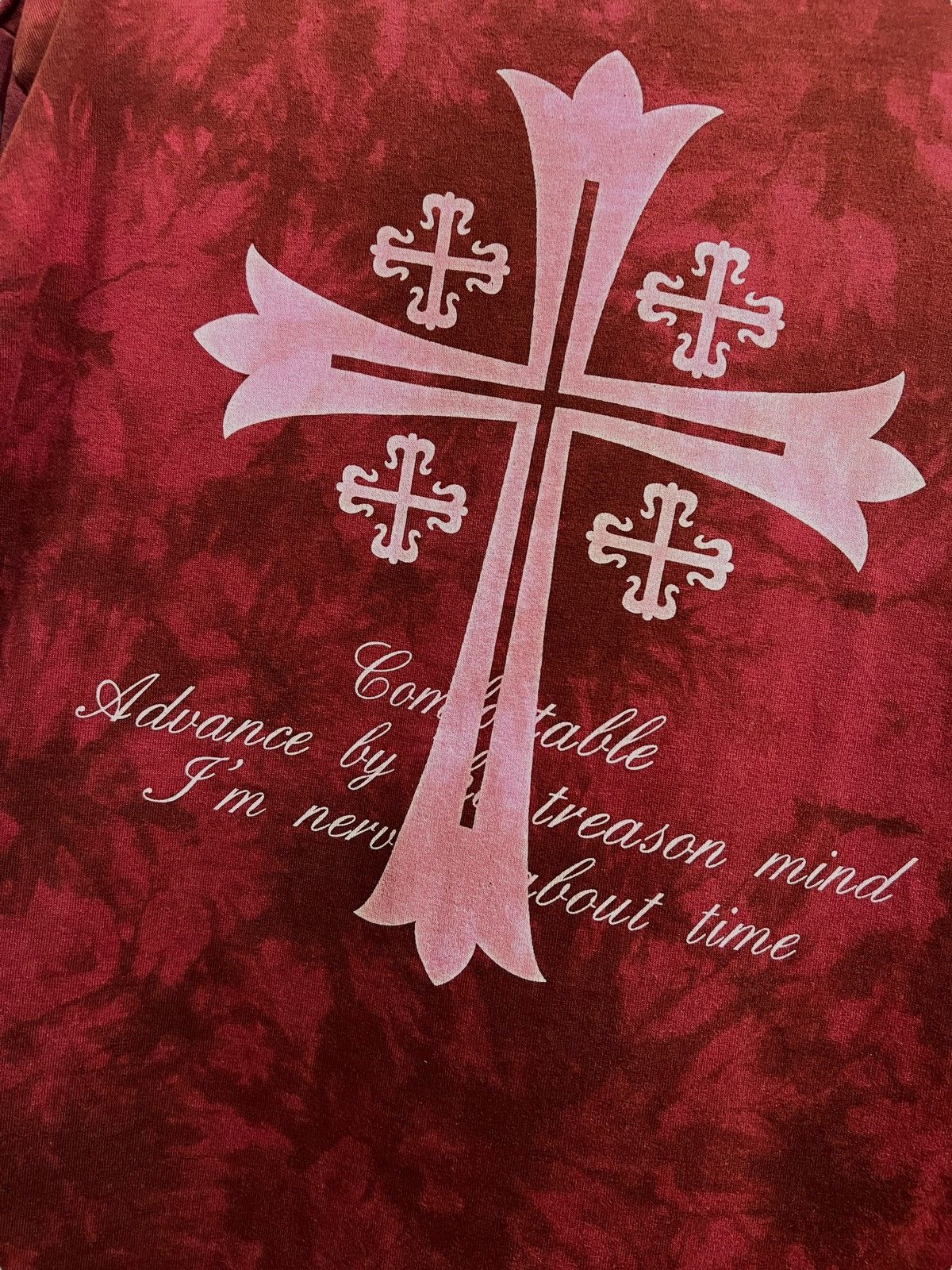 If Six Was Nine Japanese red blood poem long slevee tee Size US M / EU 48-50 / 2 - 6 Thumbnail