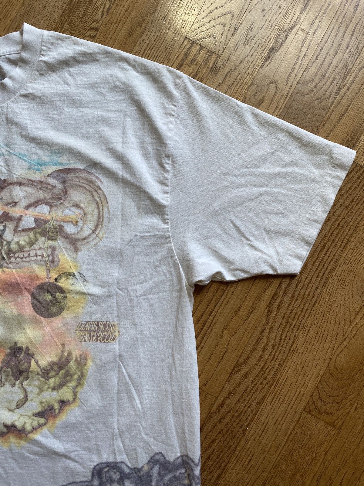 Band Tees × Travis Scott Travis Scott Utopia Skitzo Circus Maximus 2024 Euro Tour Tee Size US L / EU 52-54 / 3 - 5 Thumbnail