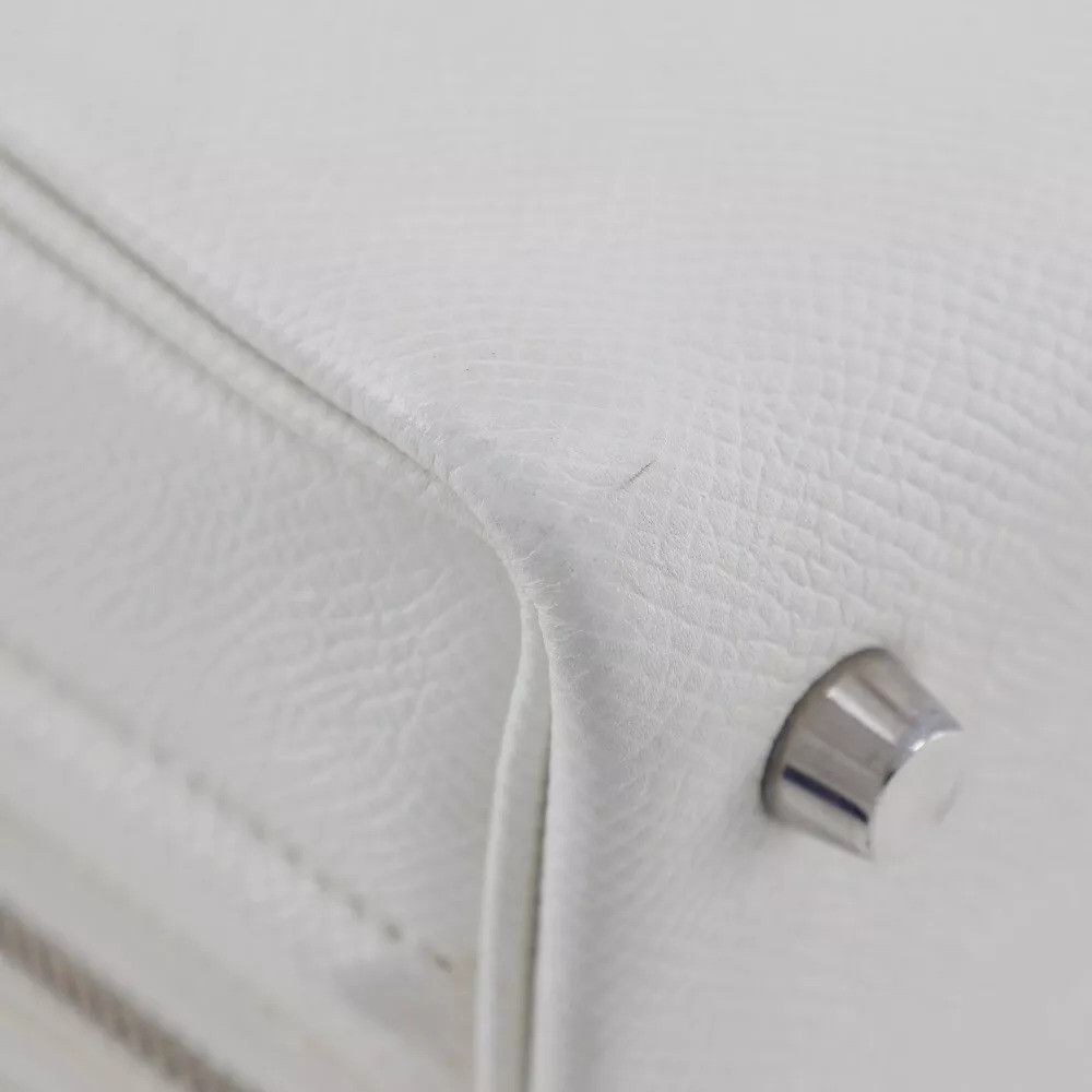 Hermes HERMES Sac Anvi 26 Handbag White Epsom Women Size ONE SIZE - 11 Thumbnail