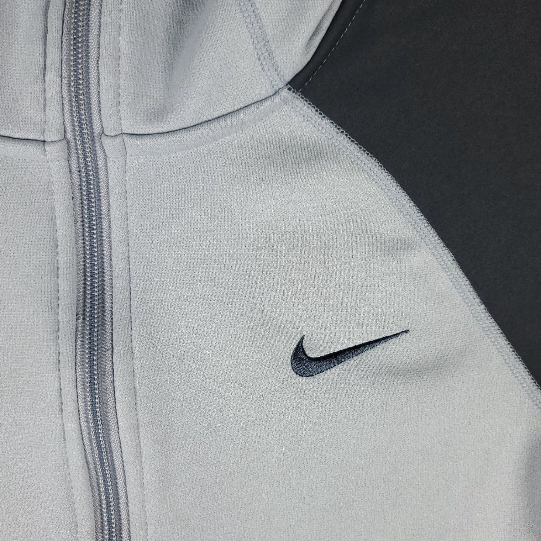 Nike Nike Sweater Womens Size Large Gray Full Zip Hoodie Sweatshirt Size L / US 10 / IT 46 - 3 Thumbnail