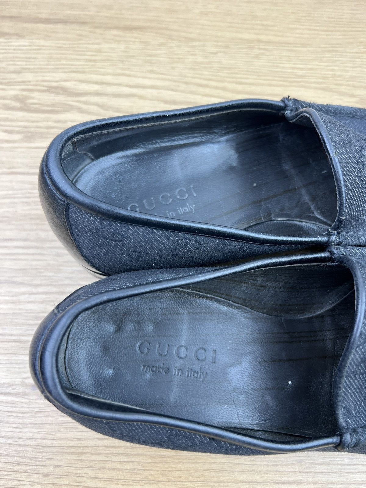 Gucci GUCCI Loafers Leather Shoes Jordaan GG Monogram Canvas Size US 9 / EU 42 - 16 Thumbnail