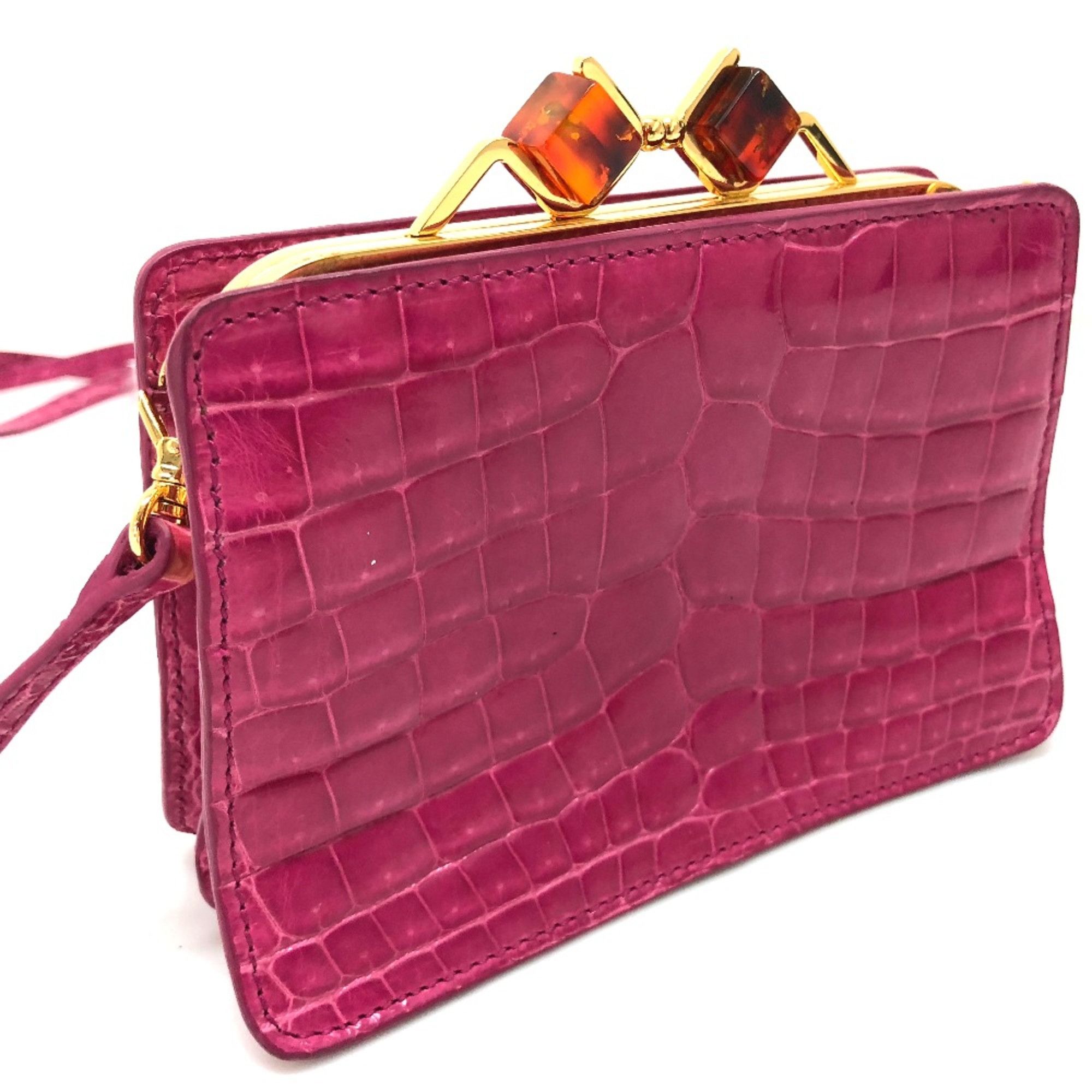 Miu Miu Miu Miu Bag Pochette Shoulder Bag pink Size ONE SIZE - 1 Thumbnail