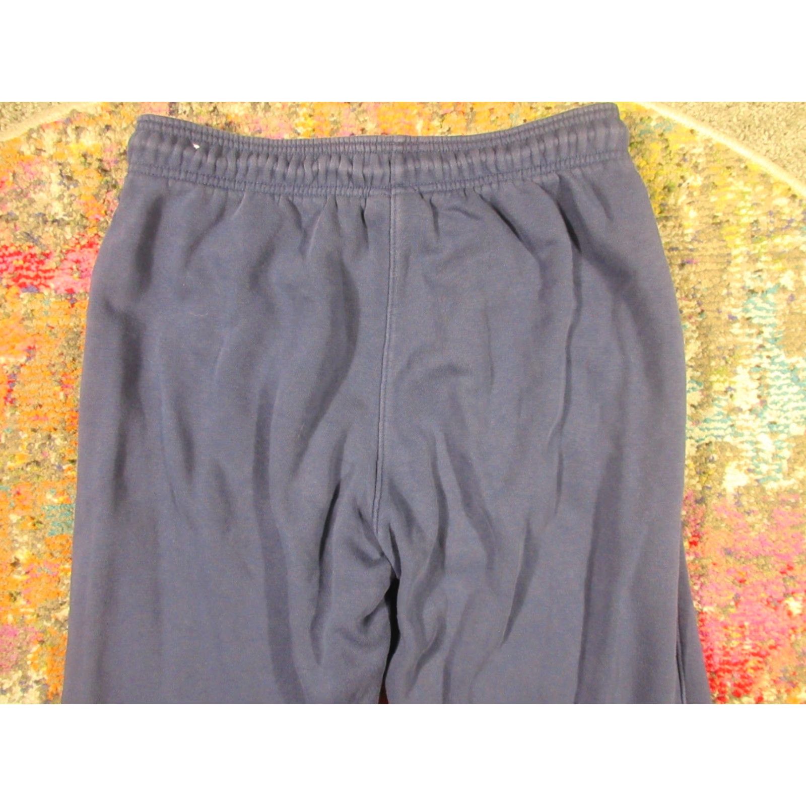 Nike Vtg Nike Jordan Sweatpants Mens M Navy Fleece Joggers Cotton Polyester Fleece Size US 31 - 6 Thumbnail