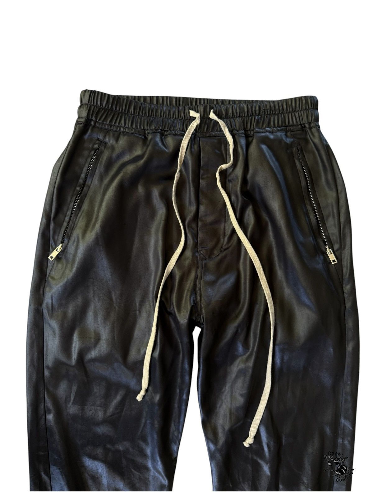 Rick Owens Rick owens satin drawstring pants Size US 30 / EU 46 - 4 Thumbnail