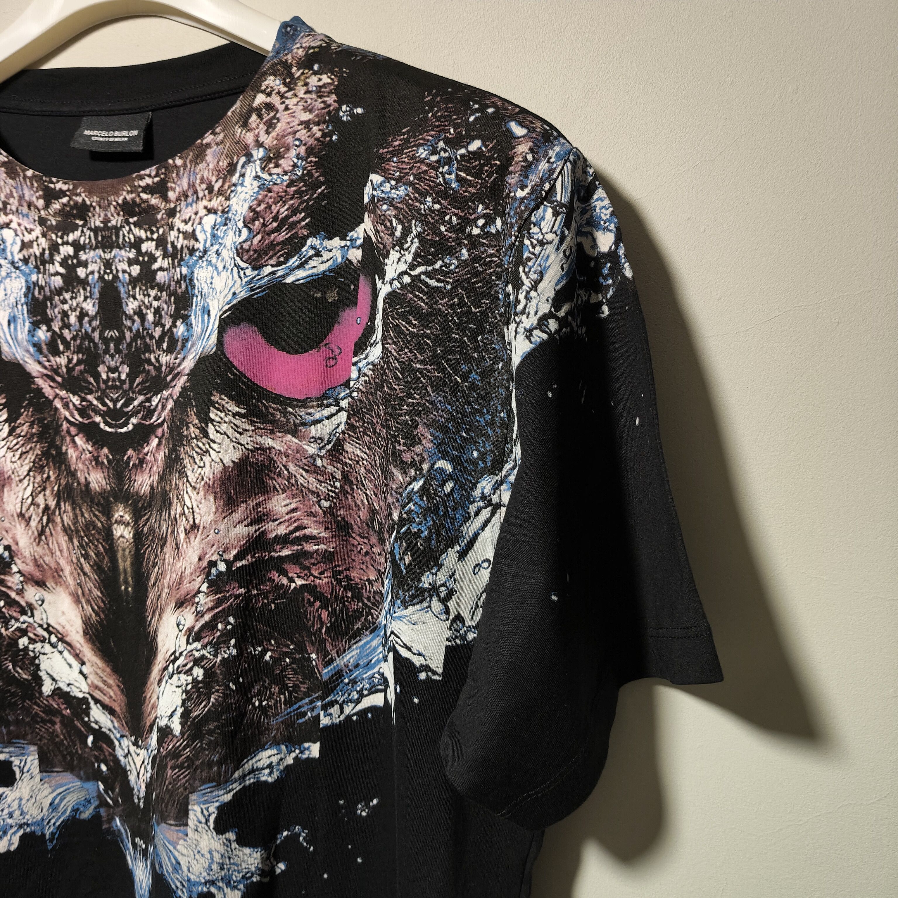 Marcelo Burlon Owl print t-shirt Size US M / EU 48-50 / 2 - 2 Thumbnail