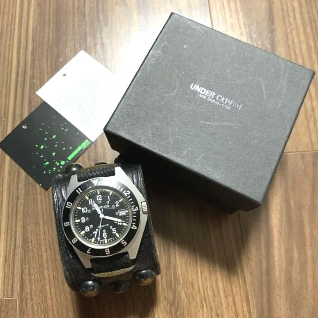 Undercover UNDERCOVER Studded Leather Strap Watch Black Size ONE SIZE - 1 Thumbnail