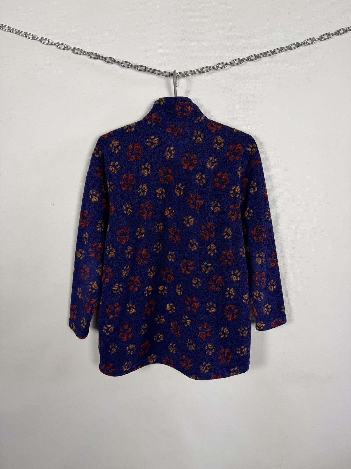 Jack Wolfskin Jack Wolfskin Paw Print Half Zip Outdoor Fleece Jacket Italy Size US S / EU 44-46 / 1 - 11 Thumbnail