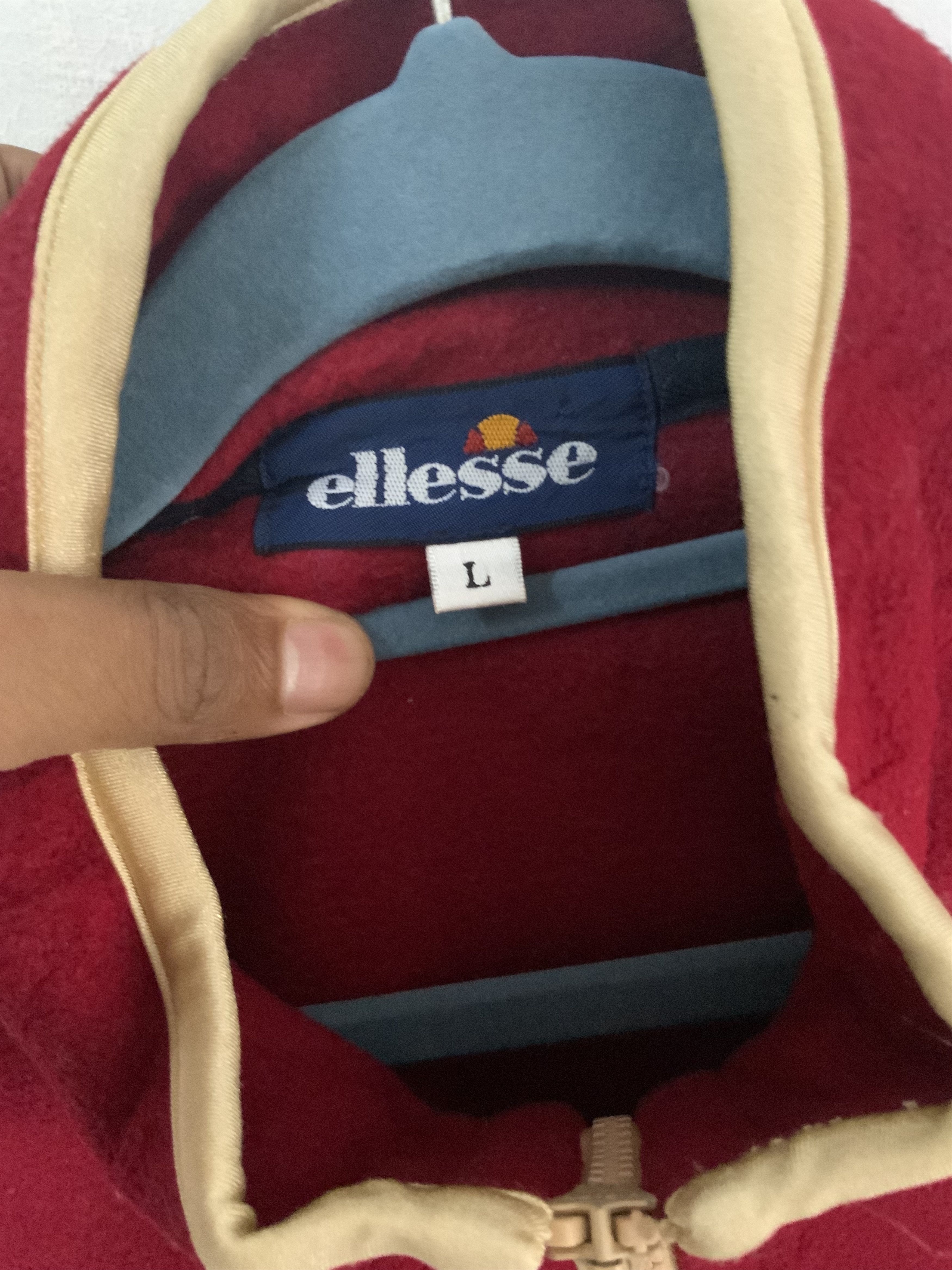 Ellesse Ellesse Velvet Maroon Winter Session Vest Size US L / EU 52-54 / 3 - 8 Thumbnail
