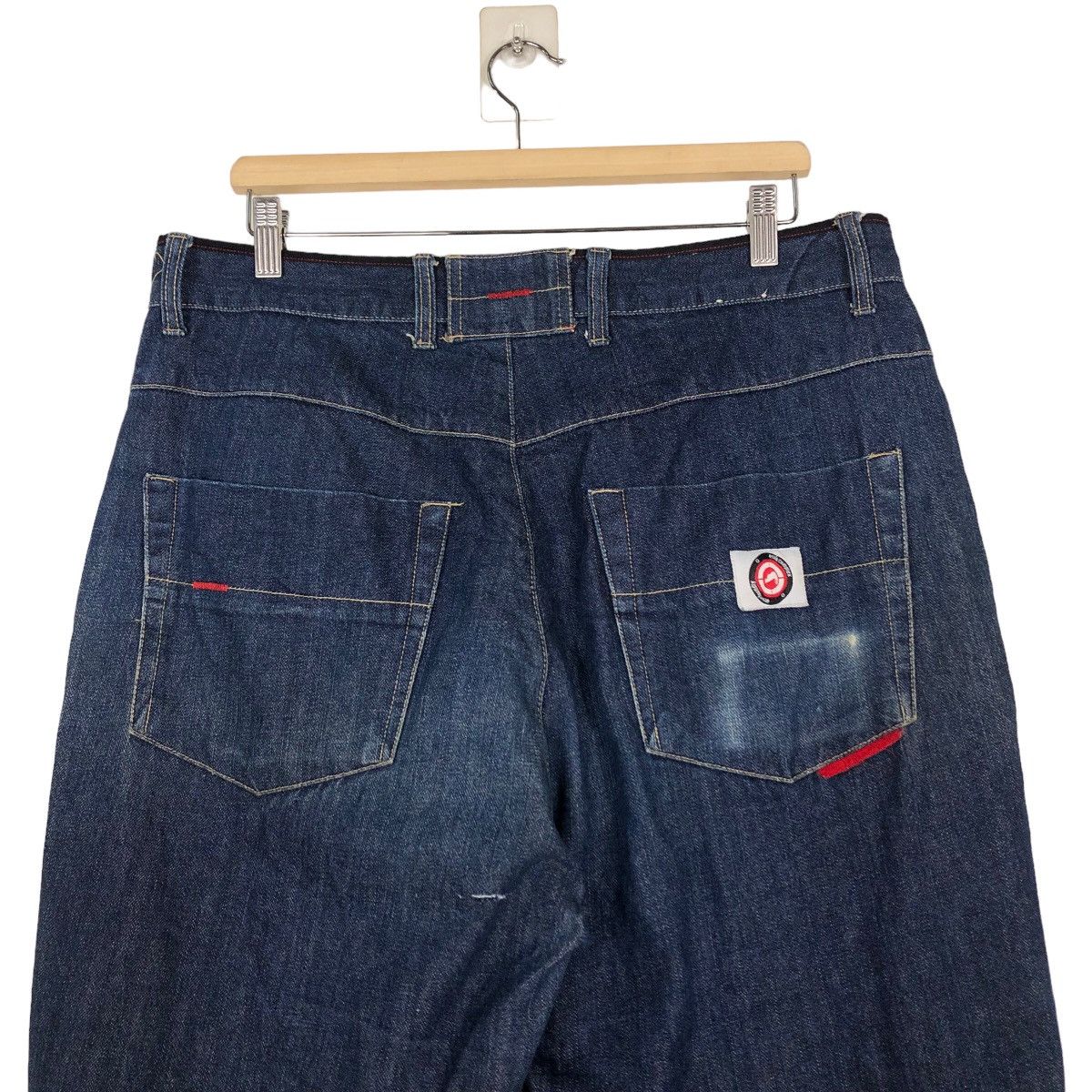 Ecko Unltd. 🔥Vintage Denim Jeans Biker Ecko Untld Rare Design Size US 34 / EU 50 - 9 Thumbnail