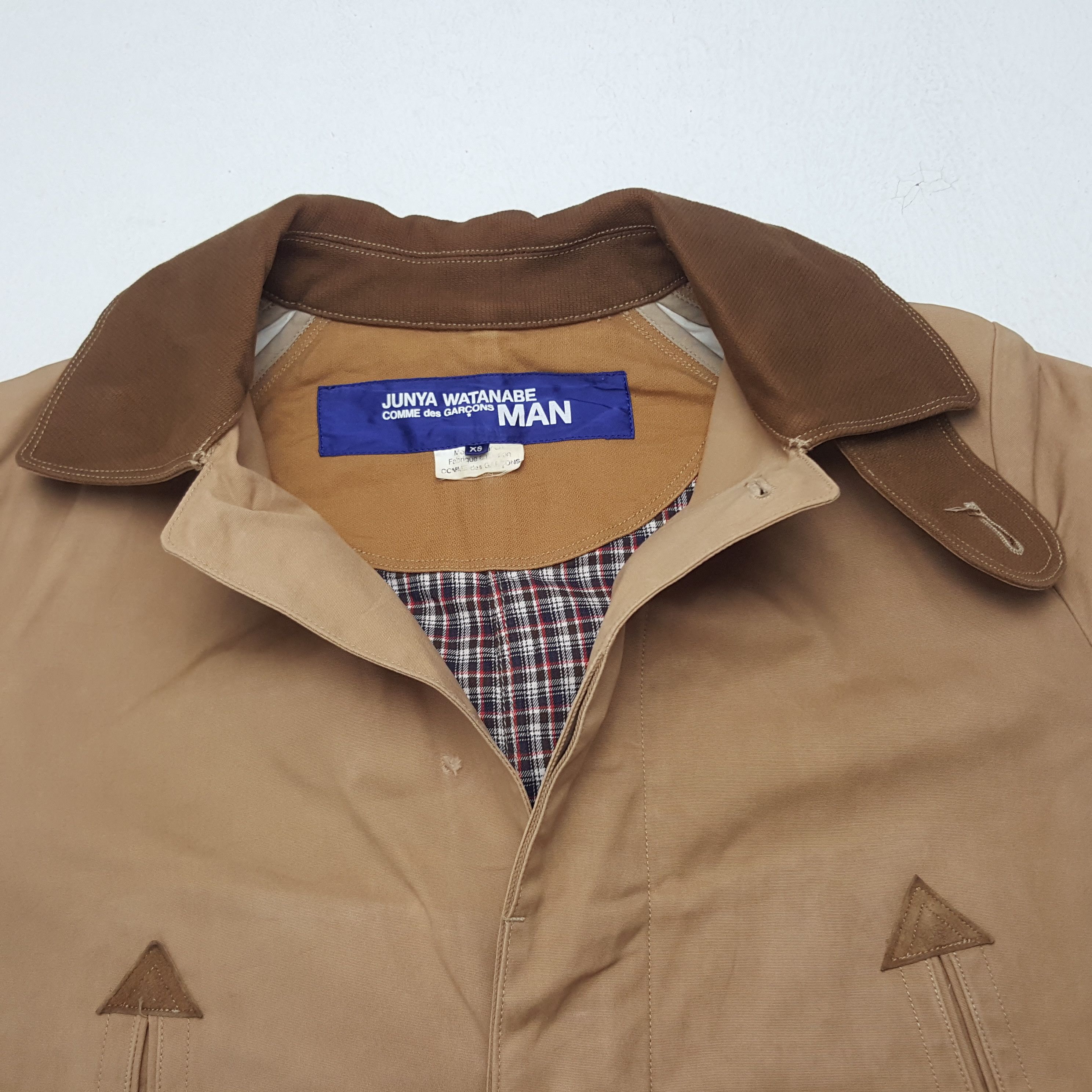 Comme des Garcons × Junya Watanabe × Vintage Vintage Comme des Garcons Man Junya Watanabe Long Jacket Size US M / EU 48-50 / 2 - 5 Thumbnail