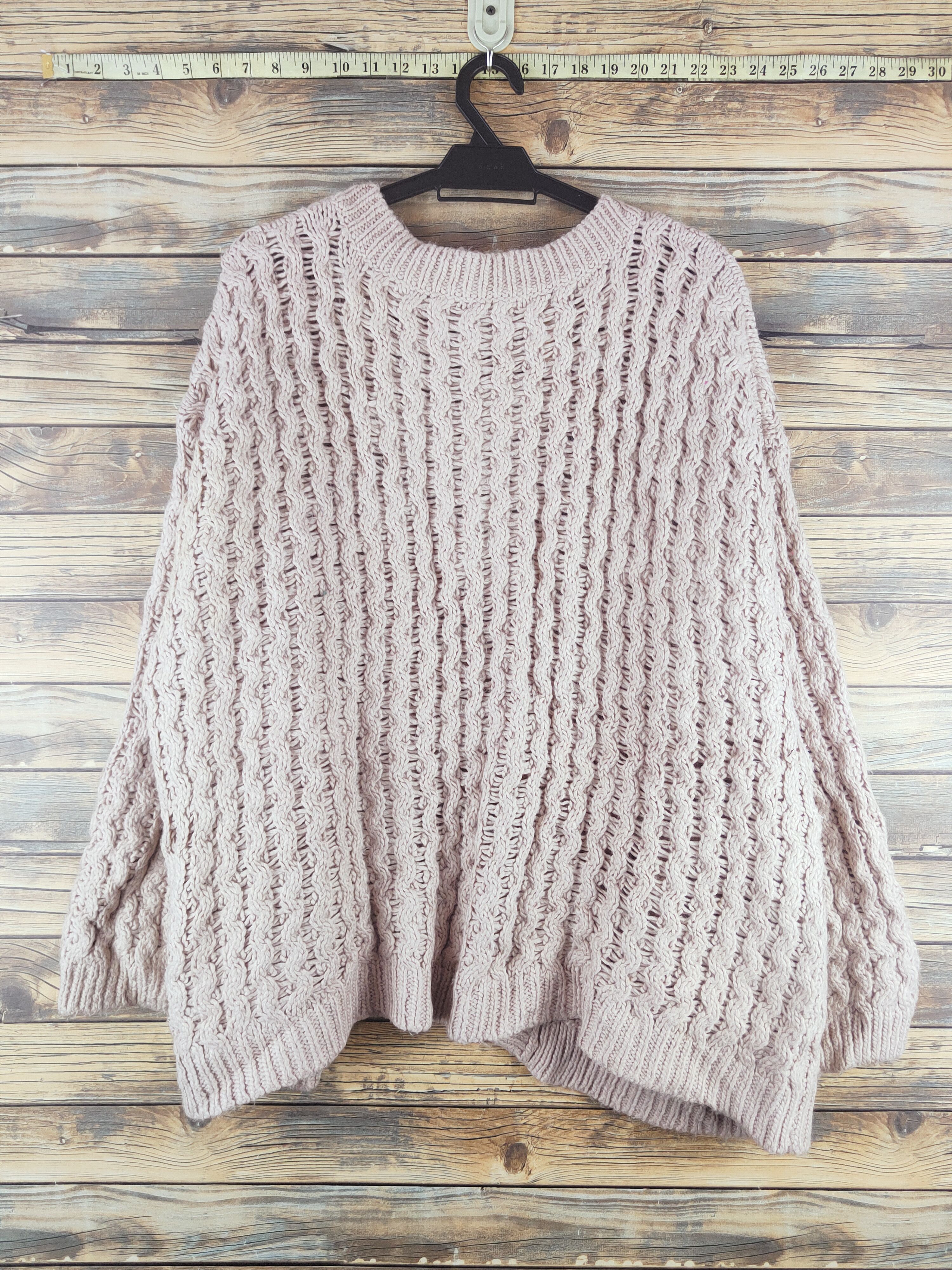 Japanese Brand DL Japanese Brand Beige Knitwear Sweaters #46-475 Size XL / US 12-14 / IT 48-50 - 7 Thumbnail