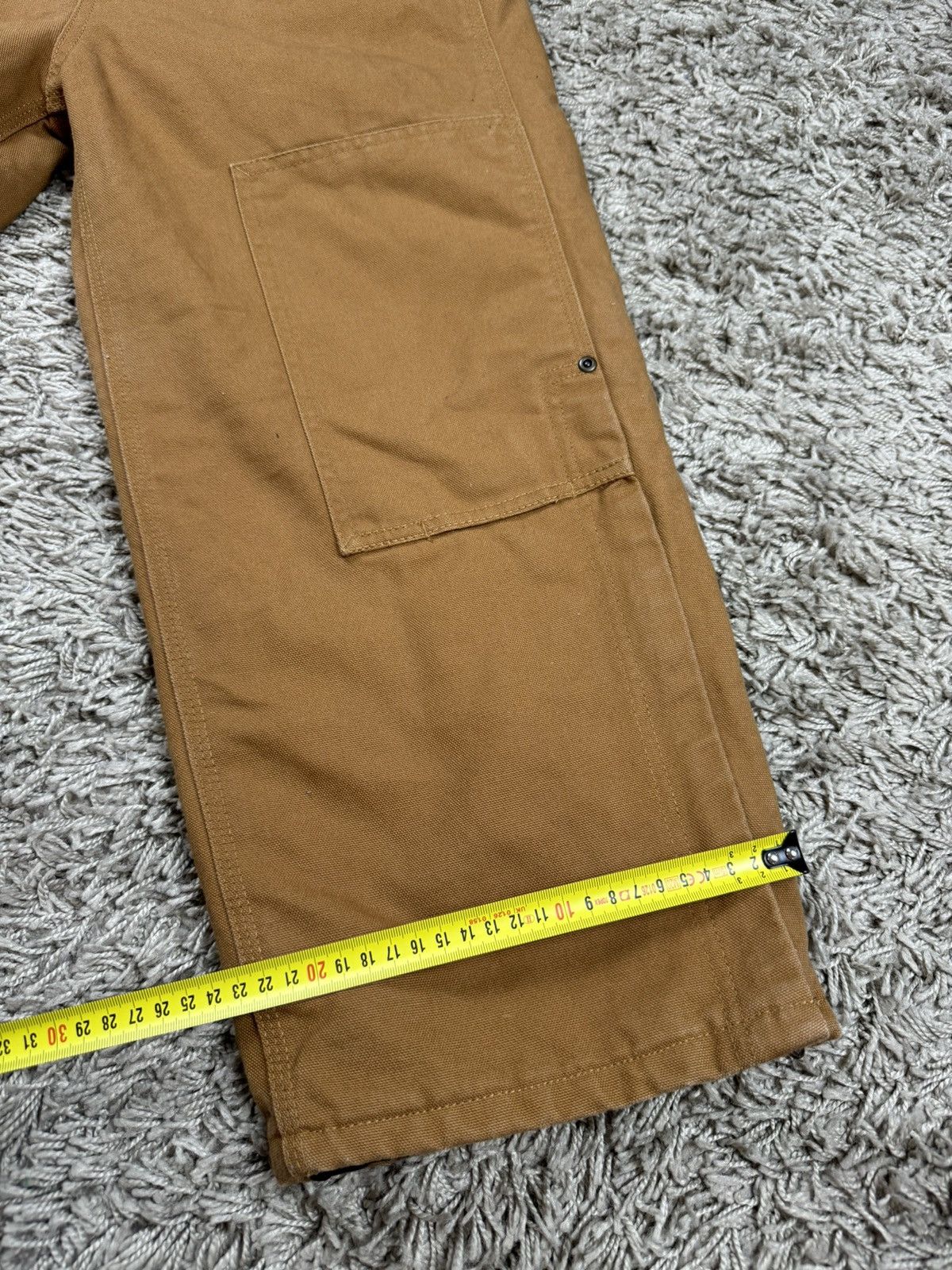 Carhartt × Vintage Vintage overall jeans Carhartt original casual skate item Size US 26 / EU 42 - 7 Thumbnail
