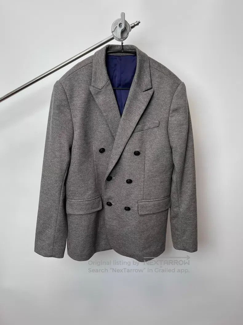 Helmut Lang Helmut Lang Purple Lined Wool Blazer Size L / US 10 / IT 46 - 1 Thumbnail
