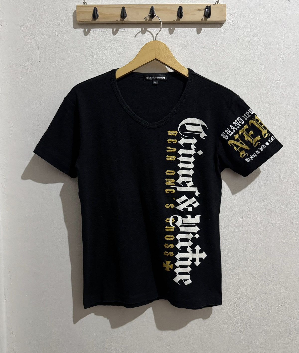 Hysteric Glamour × If Six Was Nine × Japanese Brand Y2k Detective struct ifsixwasnine style tshirt Size US M / EU 48-50 / 2 - 1 Thumbnail