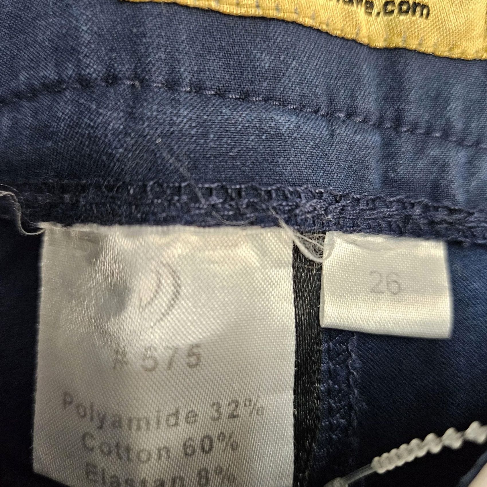 Vintage Devon-Aire Pants Womens 26 Blue Riding Jegging Knee Patch Equestrian Breeches Size 26" / US 2 / IT 38 - 4 Thumbnail