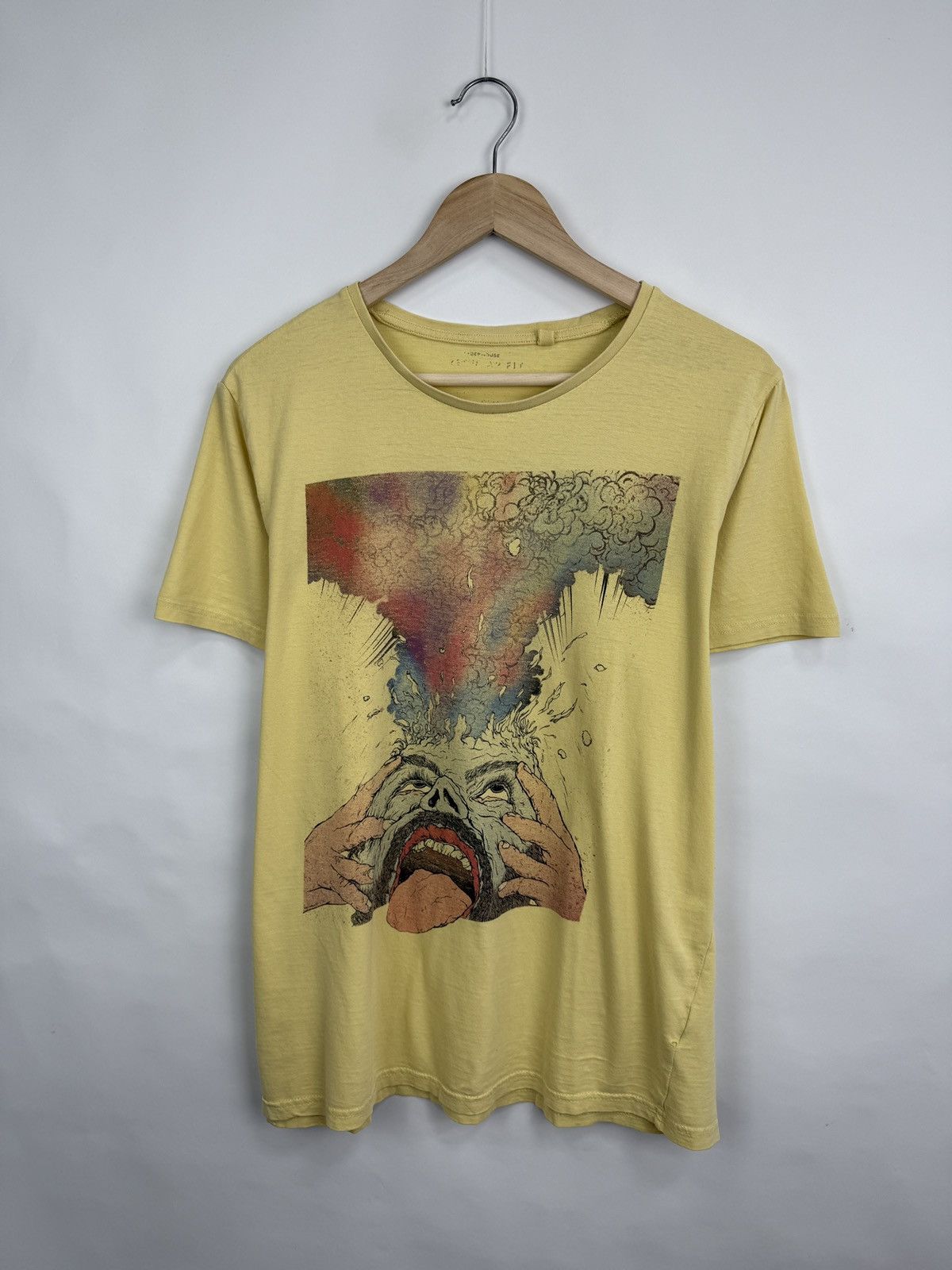 Vintage 🇺🇸Vintage Y2K LSD Brain Blast T-Shirt Marijuana Mushroom Rare Size US M / EU 48-50 / 2 - 3 Thumbnail