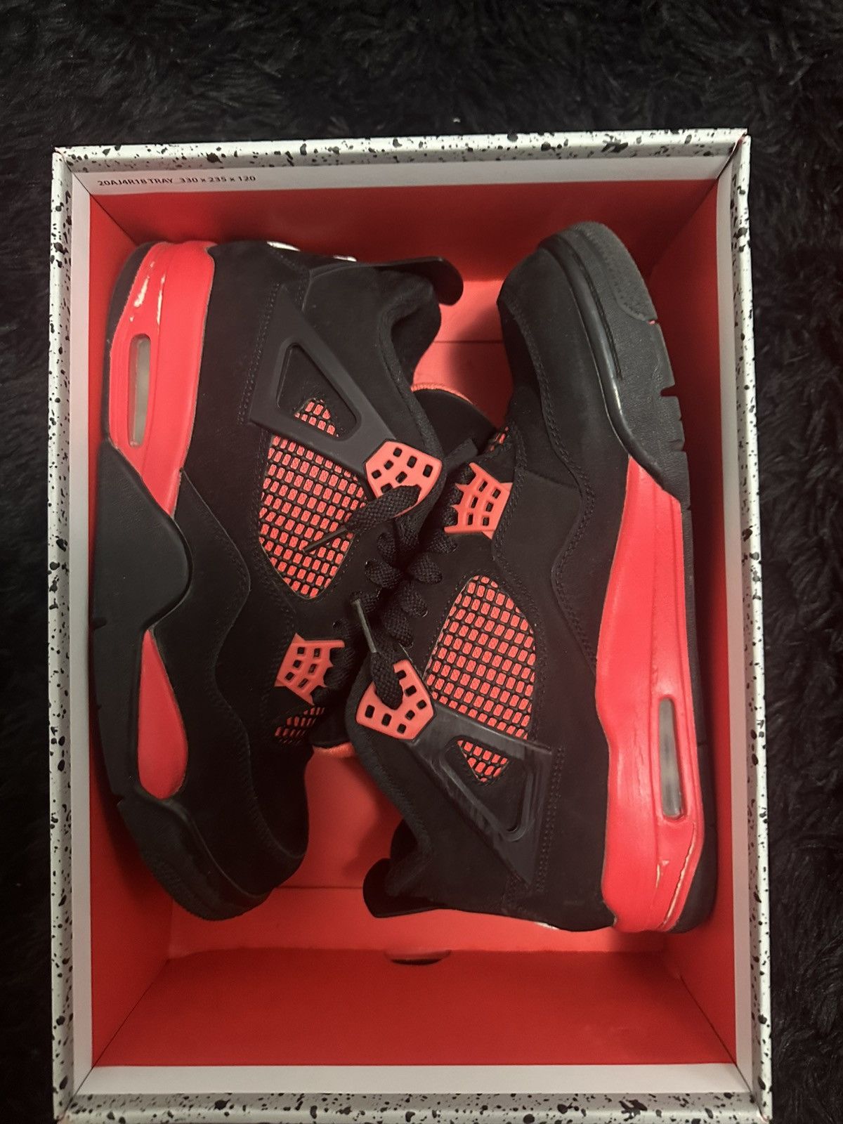Jordan Brand Air Jordan 4 Retro Red Thunder Size US 9 / EU 42 - 1 Thumbnail
