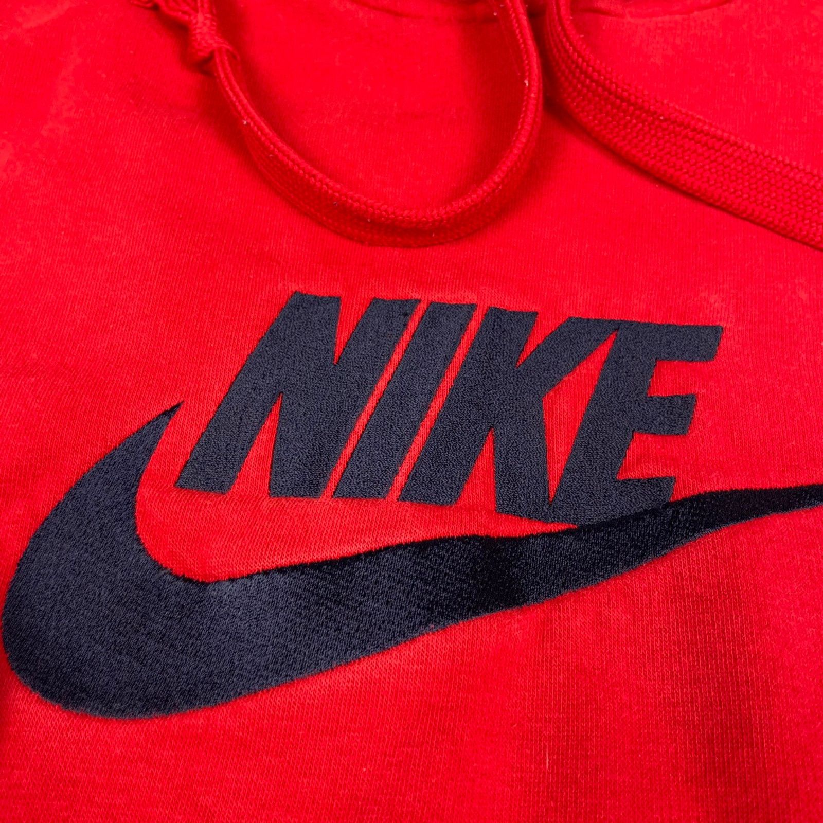 Nike × Vintage Vintage Nike Spellout Hoodie Sweatshirt Size S Red 00s Size US S / EU 44-46 / 1 - 4 Thumbnail