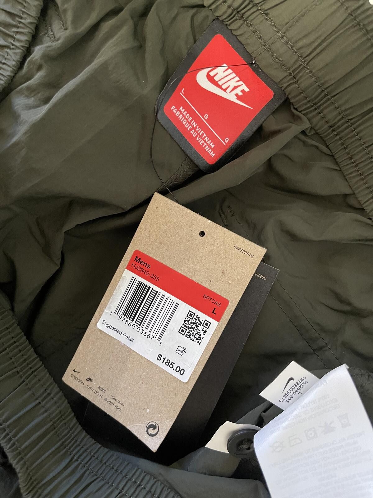 Nike Nike Men's Olive Green Cargo Pants Size L Size US 34 / EU 50 - 3 Thumbnail