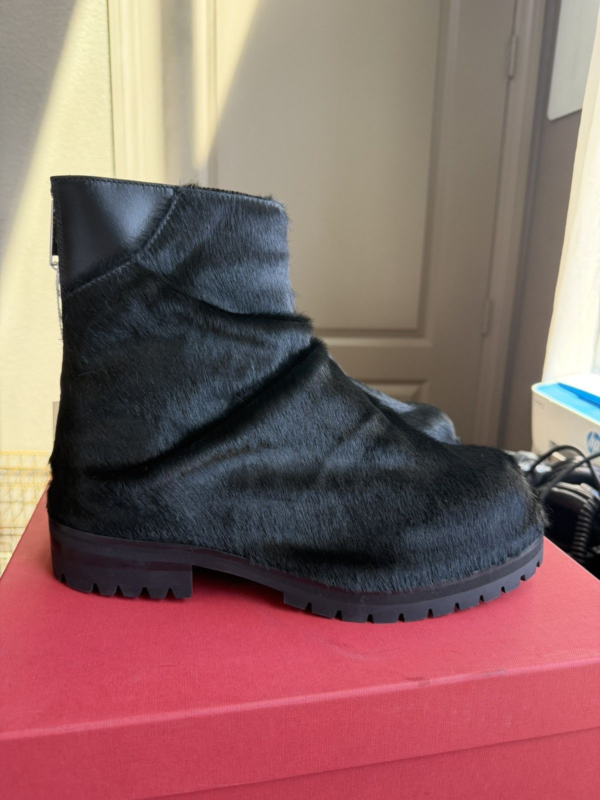 424 PONY HAIR MARATHON BOOT Size US 10 / EU 43 - 5 Thumbnail