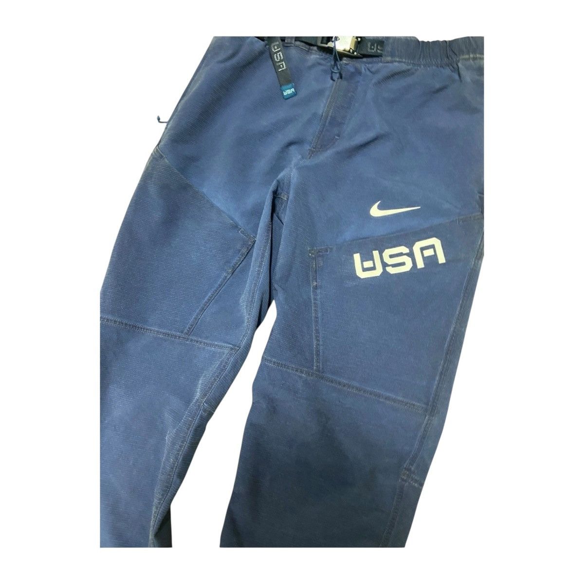 Nike ACG Nike ACG USA Olympics Blue Unisex Adult Size Large Cargos Size US 34 / EU 50 - 2 Thumbnail