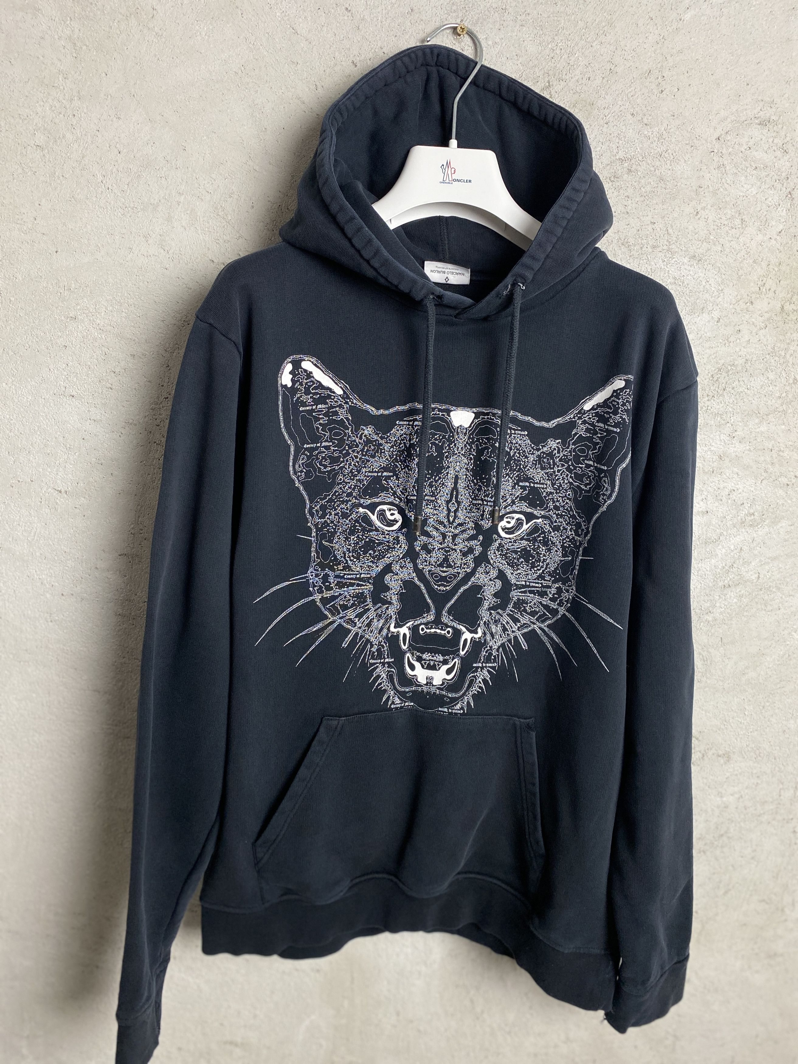 Marcelo Burlon Marcelo Burlon Jaguar printed hoodie Size US S / EU 44-46 / 1 - 1 Thumbnail