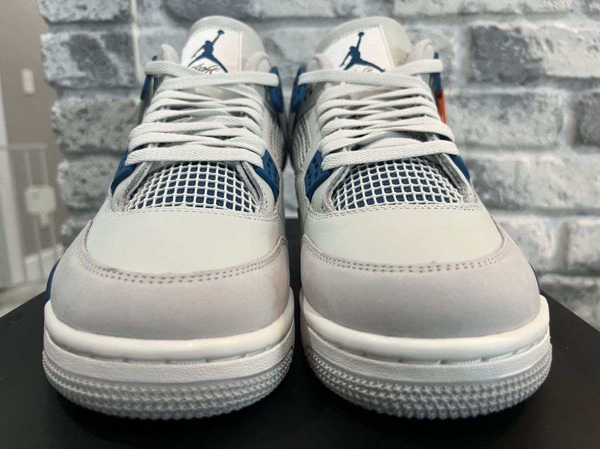 Jordan Brand × Nike Jordan 4 Retro Military Blue Size 11.5 FV5029-141 Size US 11.5 / EU 44-45 - 3 Thumbnail