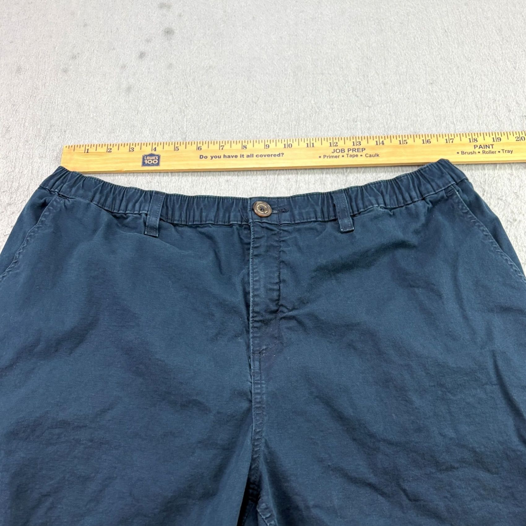 Chubbies Chubbies Shorts Mens 2XL Blue Chino The Khakinators Above Knee Preppy Stretch Shirt/Bottom? (Note: No new info) Size US 34 / EU 50 - 6 Thumbnail