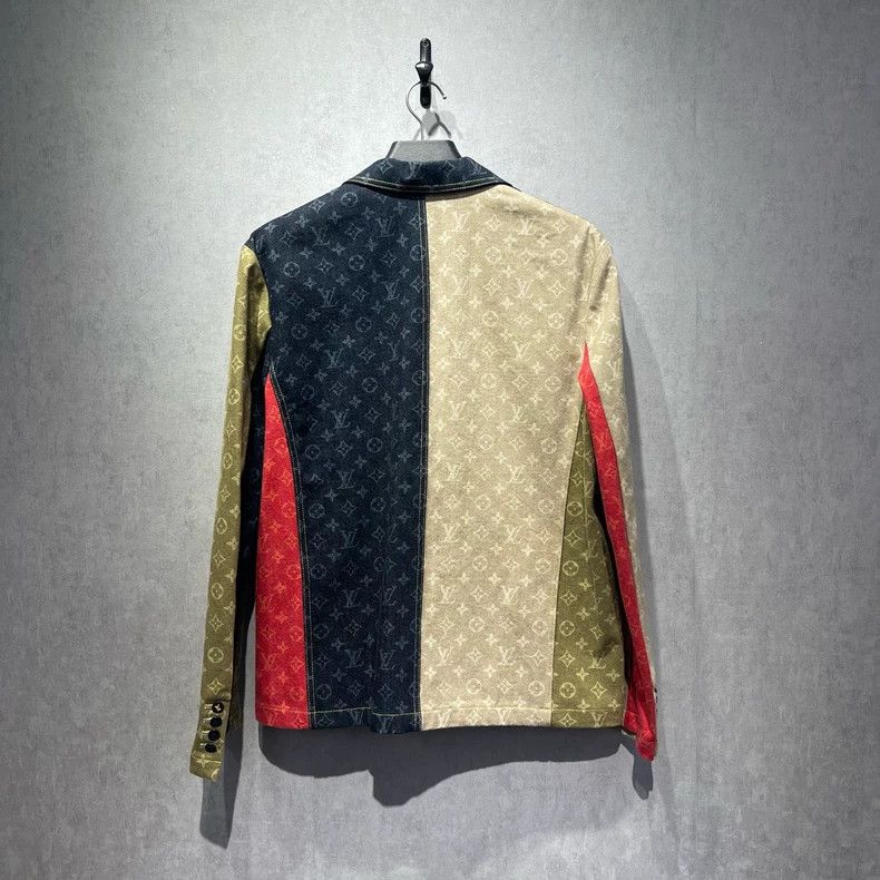 Louis Vuitton LOUIS VUITTON Patchwork color-block presbyopic full-print l Size US M / EU 48-50 / 2 - 2 Thumbnail