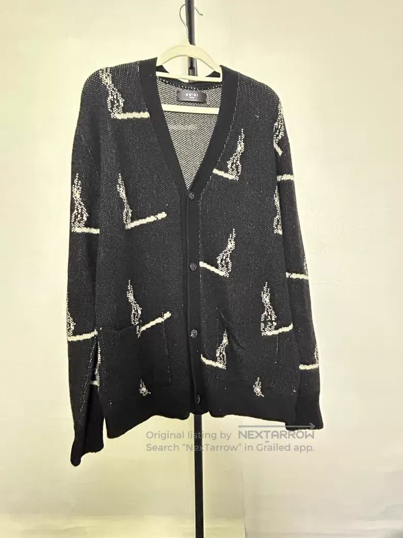 Amiri Amiri Cigarette opening cardigan Size US XS / EU 42 / 0 - 1 Thumbnail