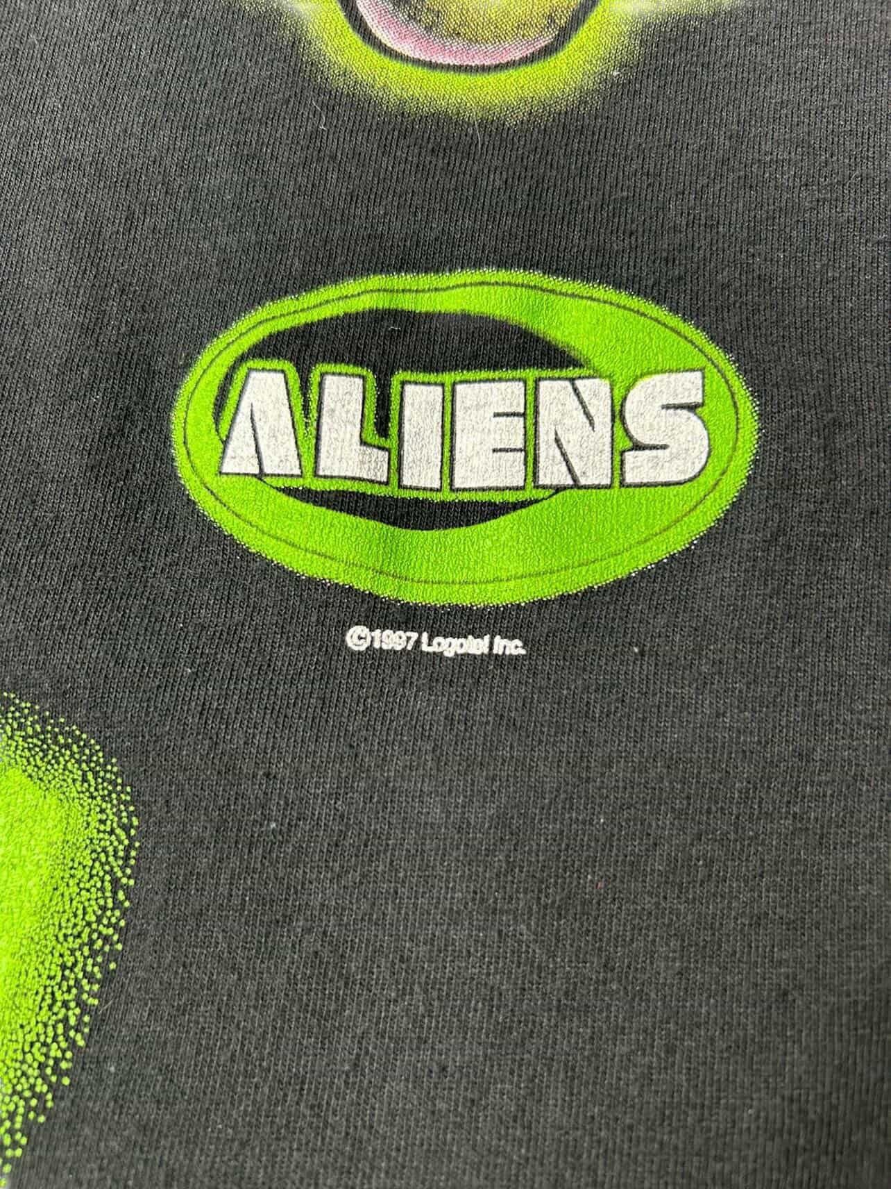 Other 1997 Logotel “First Contact” Alien AOP Size US L / EU 52-54 / 3 - 3 Thumbnail