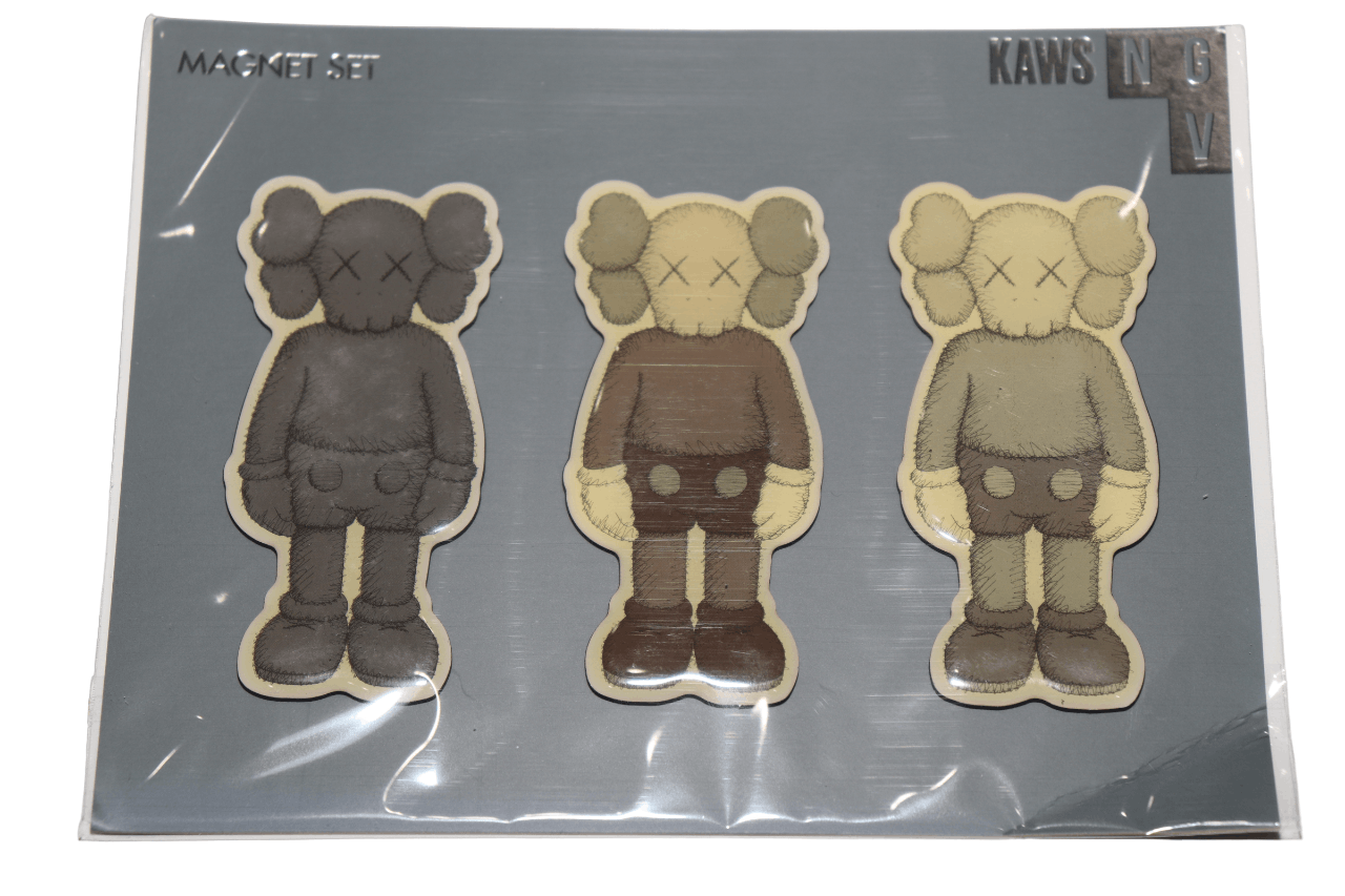 Kaws KAWS NGV - Companion Magnet Set - Black Gray Brown Size ONE SIZE - 2 Thumbnail