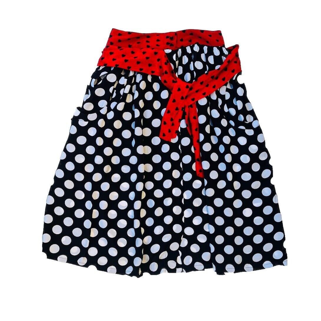 Diesel Diesel Women's 0-MARCIL Skirt Hearts & Polka Dots Print Pock Size 25" / US 0 / IT 36 - 13 Thumbnail