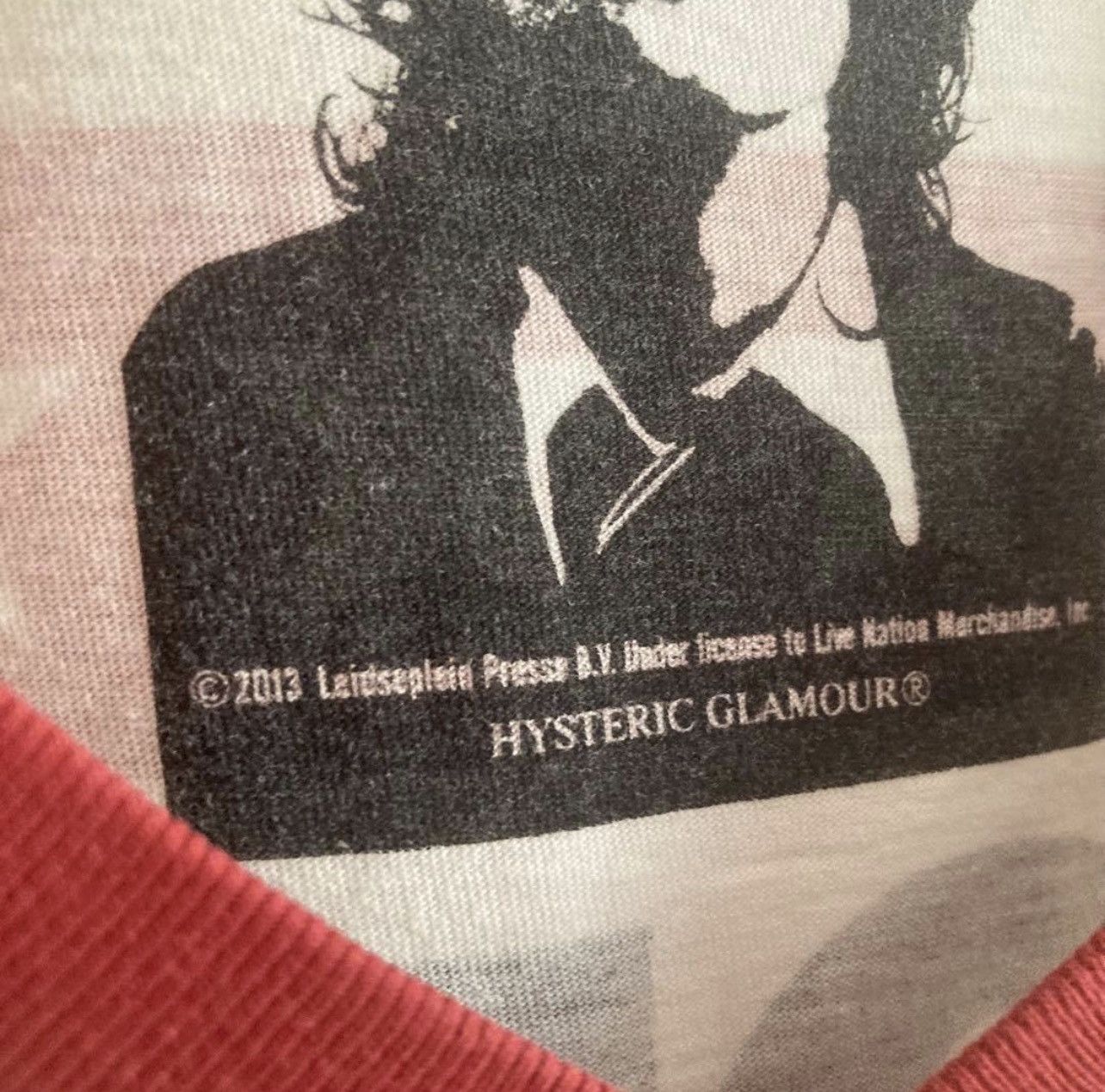Hysteric Glamour Archival Hysteric Glamour x AC/DC "Illinois 1979" Ringer Tee Size US L / EU 52-54 / 3 - 6 Thumbnail