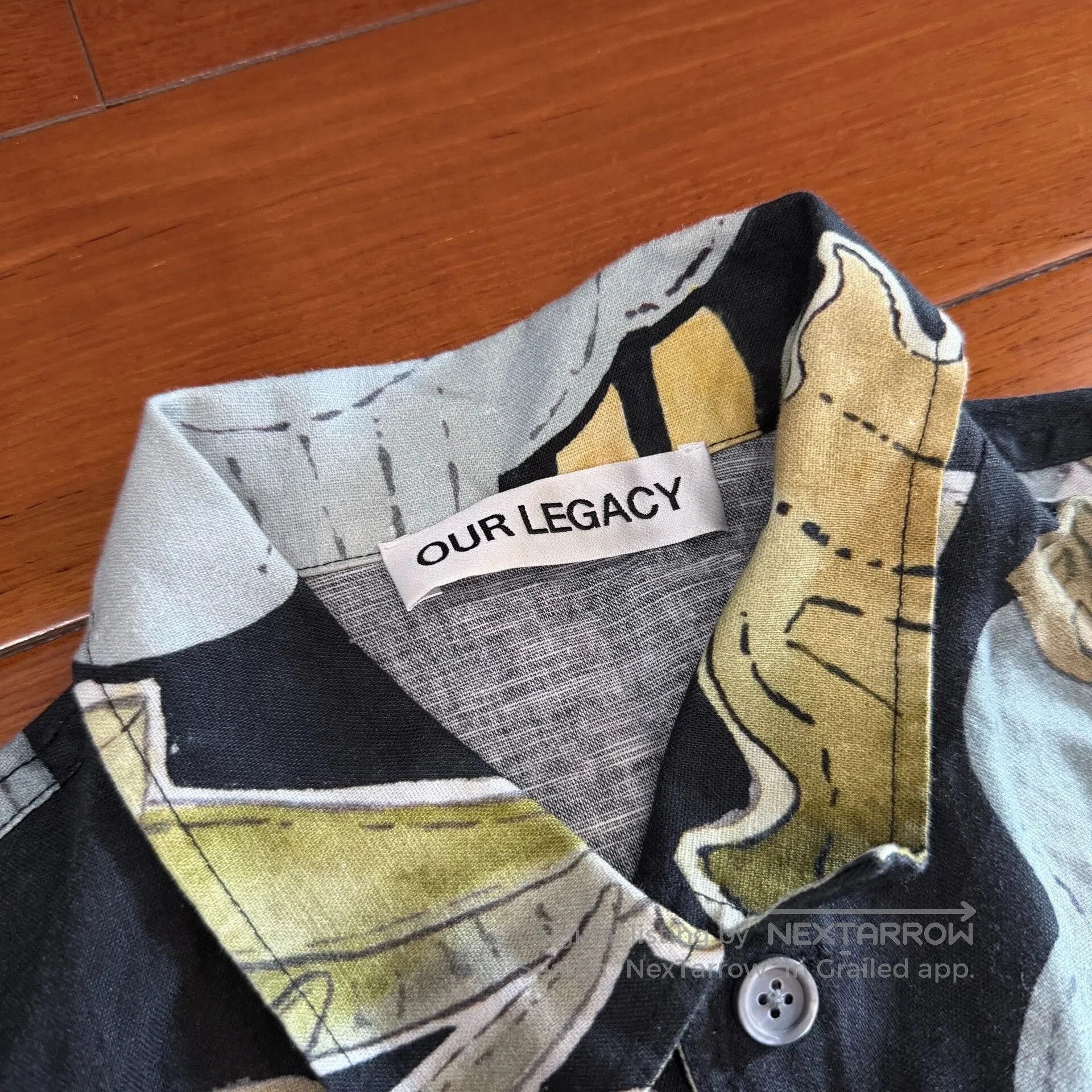 Our Legacy Our Legacy Sunflower Graffiti Shirt. Size US S / EU 44-46 / 1 - 3 Thumbnail