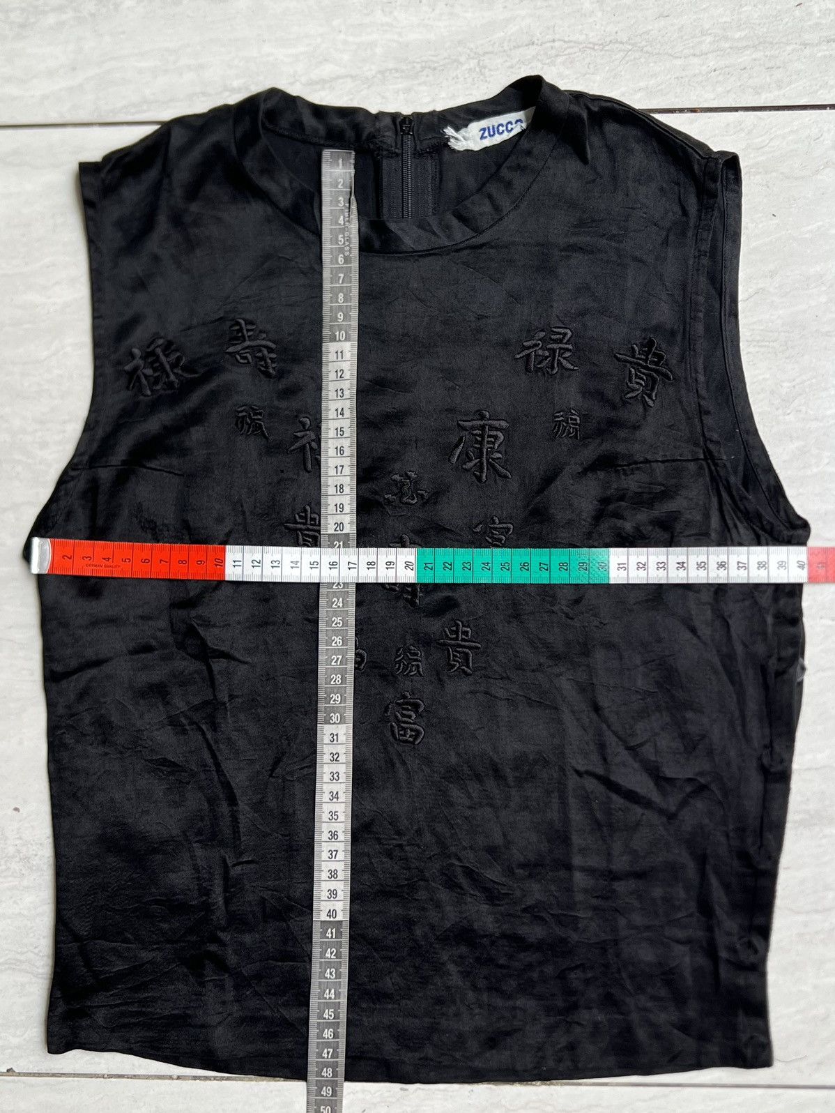Zucca ZUCCA Issey Miyake Black Chinese Traditional Tops Size US XS / EU 42 / 0 - 7 Thumbnail