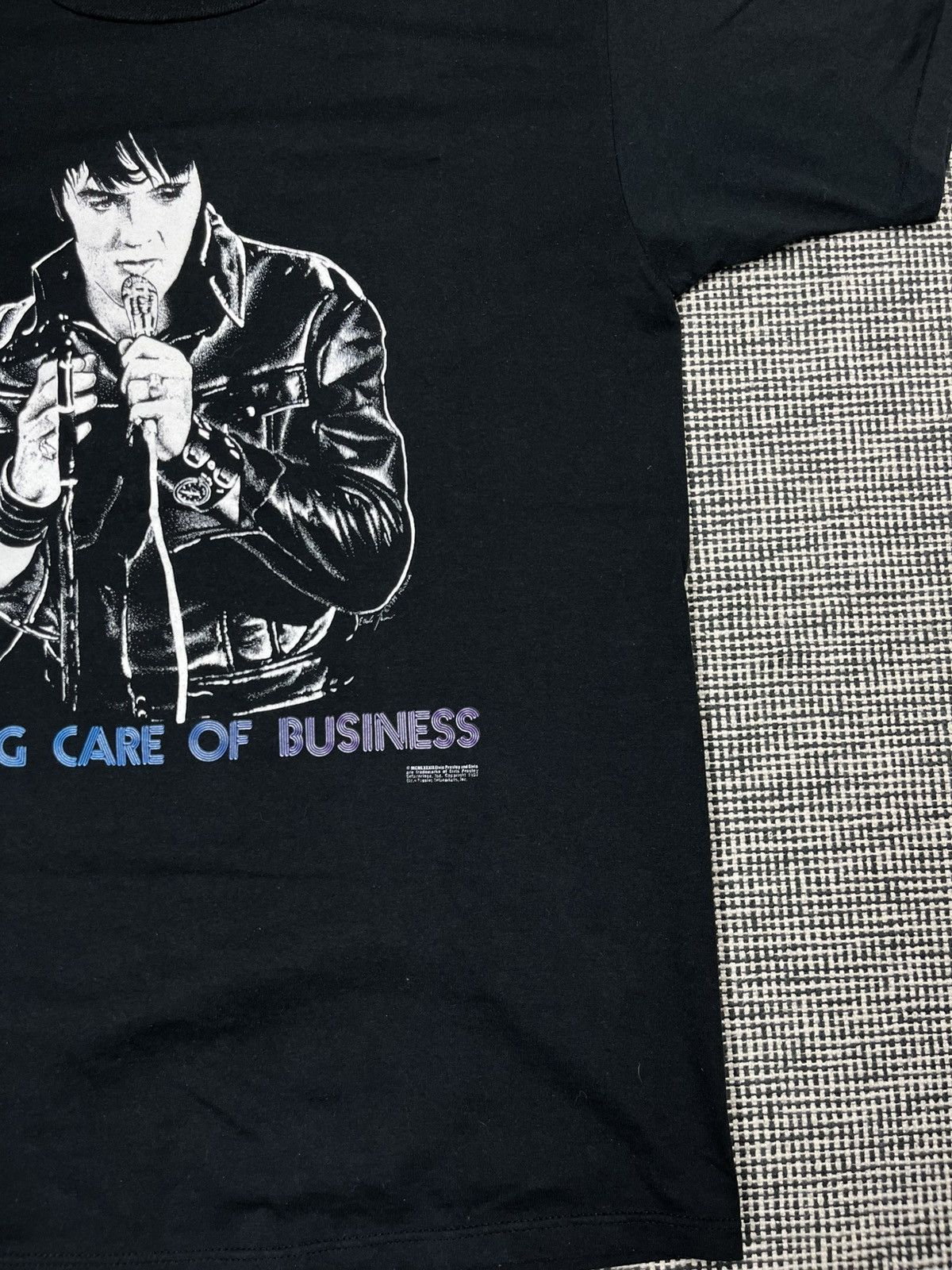 Jerzees × Vintage Elvis Presley 1989 vintage t-shirt Jerzees 50/50 Size US L / EU 52-54 / 3 - 2 Thumbnail