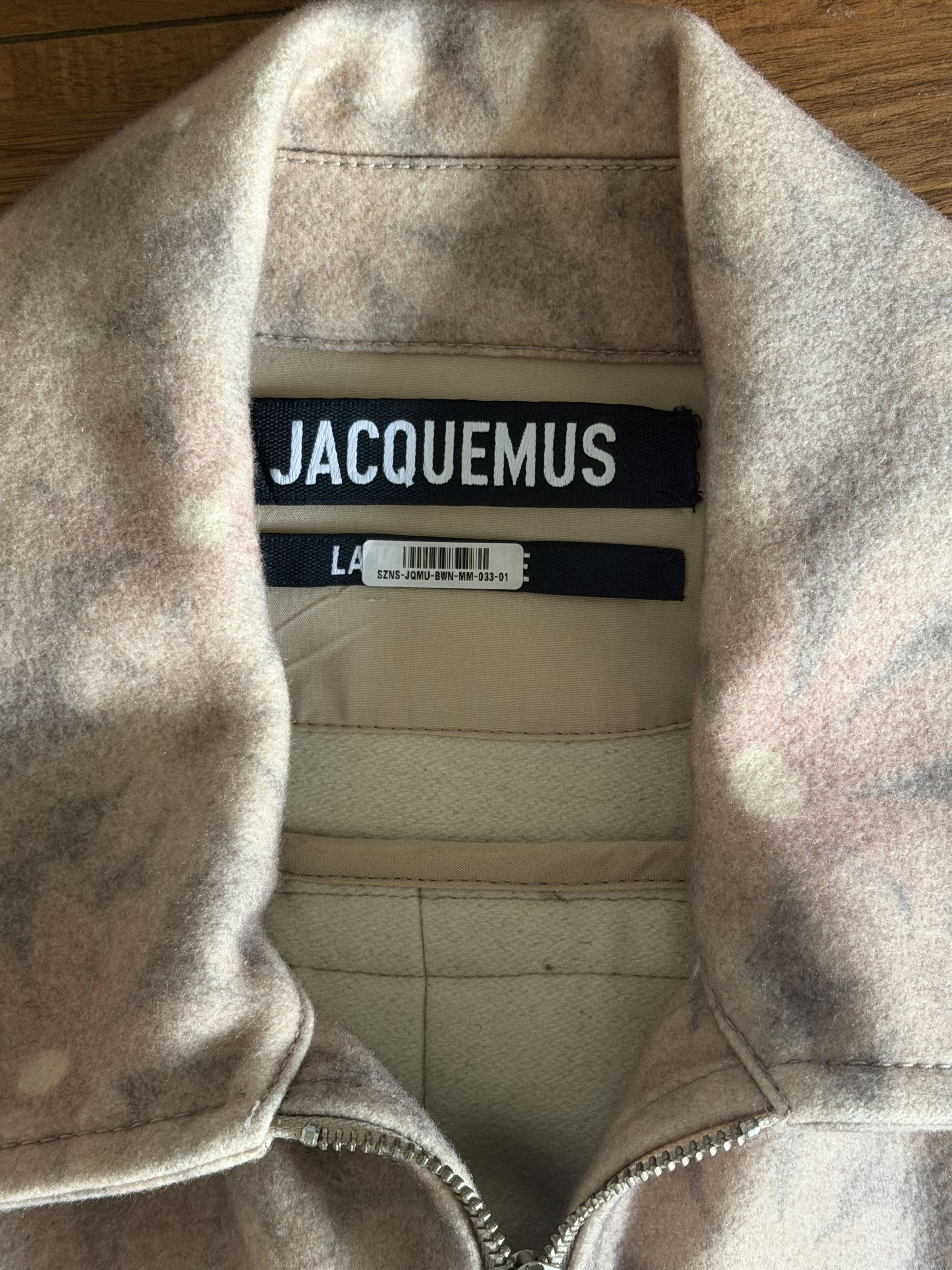 Jacquemus Jacquemus Le Blouson Montage Wool Shirt Size US L / EU 52-54 / 3 - 4 Thumbnail
