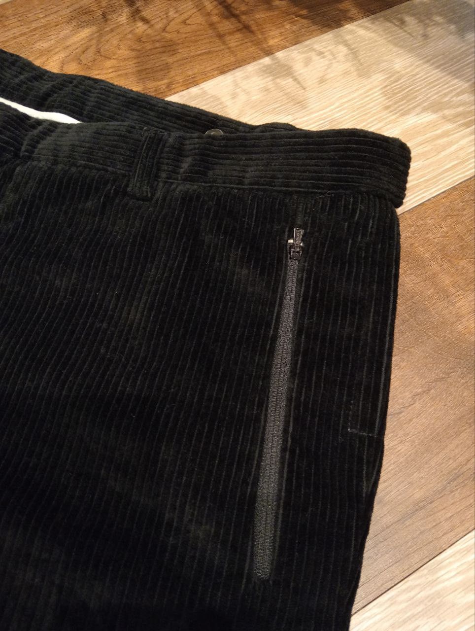 Emporio Armani EMPORIO ARMANI MATT LINE ADJUSTABLE WAIST CORDUROY PANTS Size US 36 / EU 52 - 6 Thumbnail