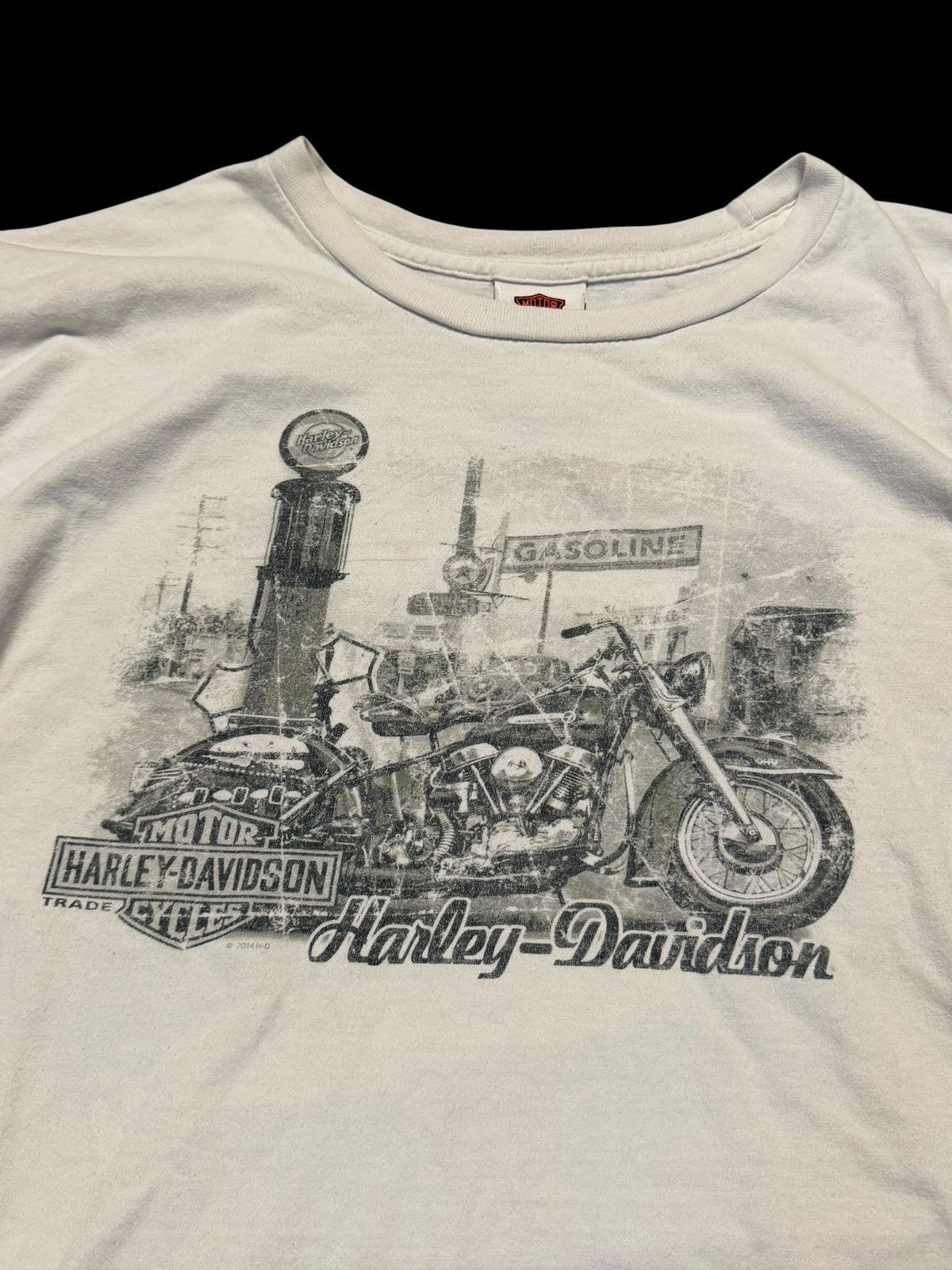 Harley Davidson Harley Davidson motorcycle t shirt Size US XL / EU 56 / 4 - 2 Thumbnail