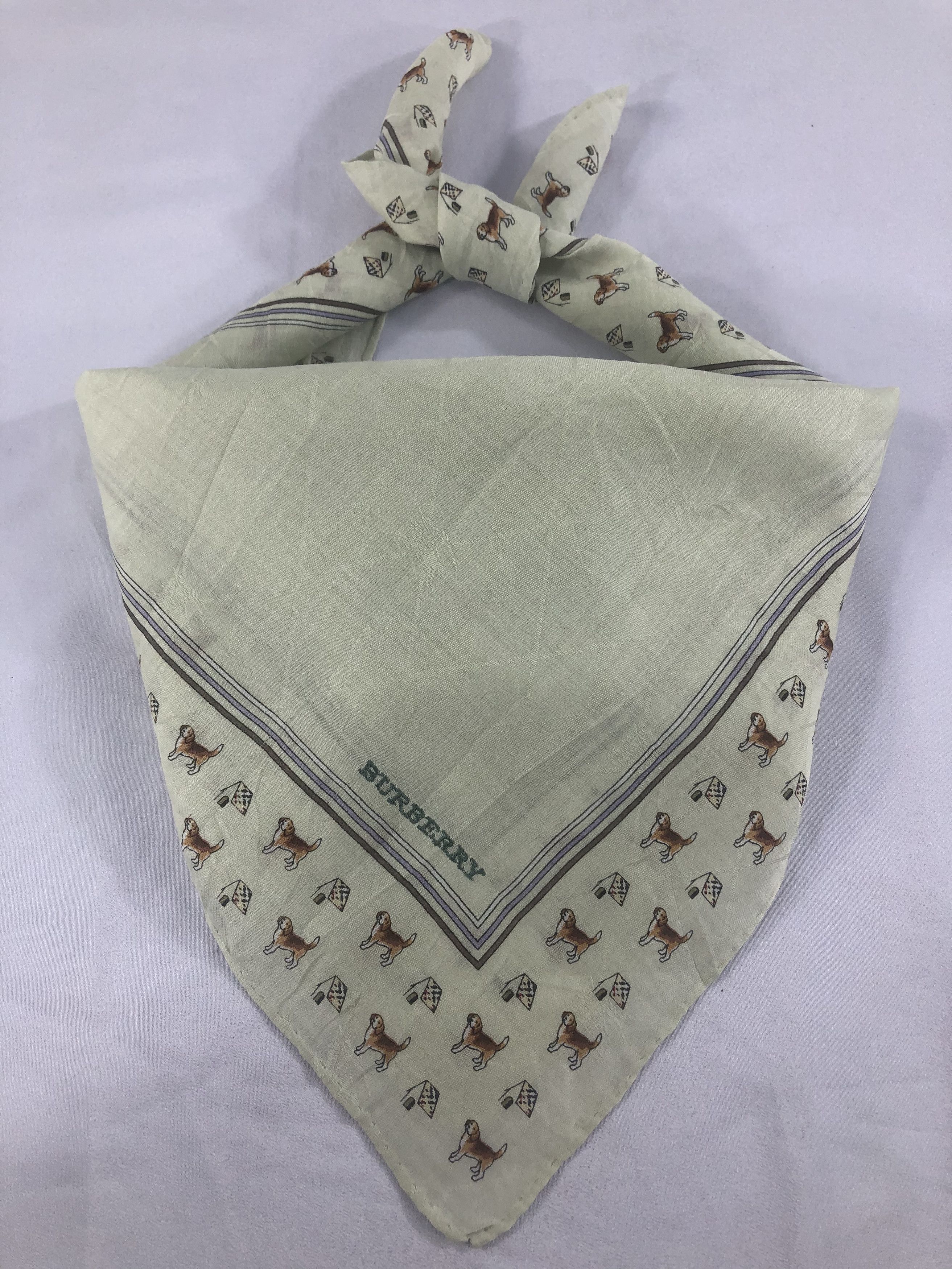 Burberry Burberry Handkerchief / Bandana / Neckerchief Size ONE SIZE - 2 Thumbnail